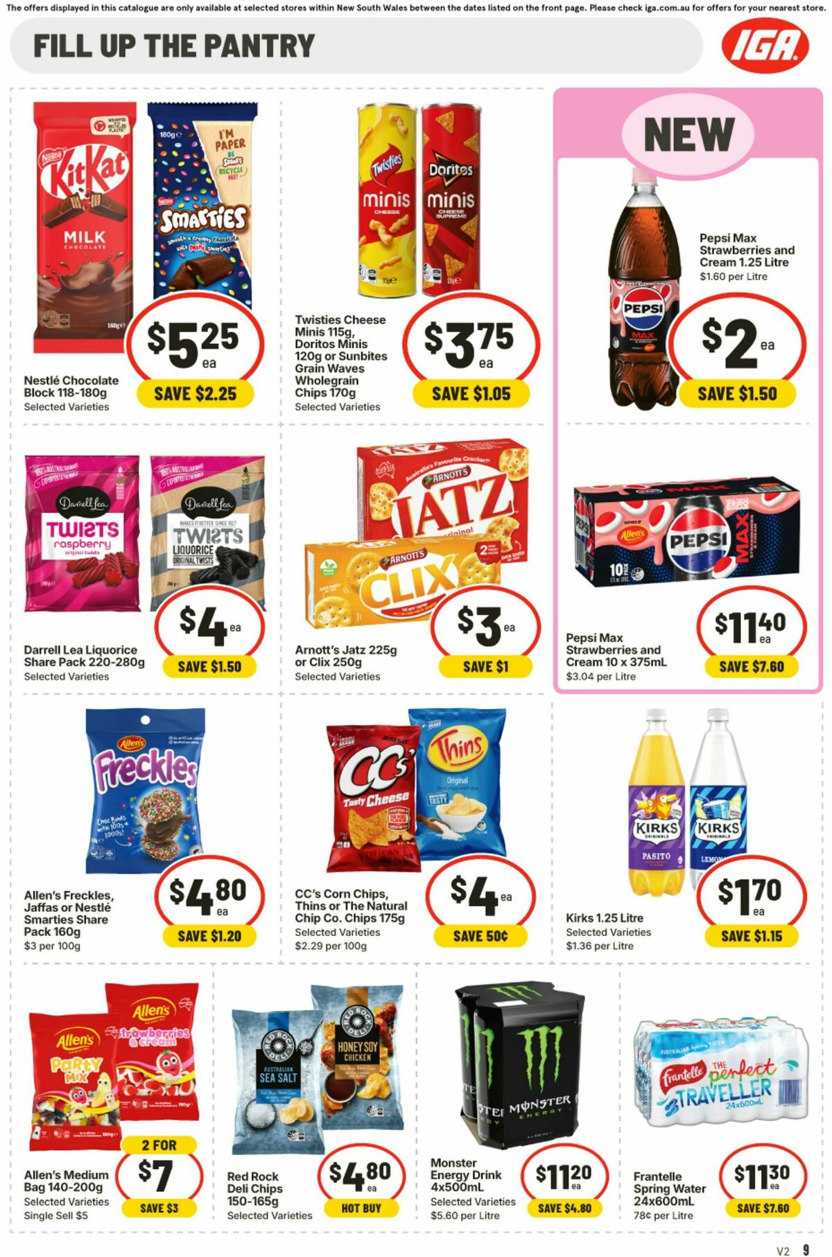 IGA Catalogues from 7 January