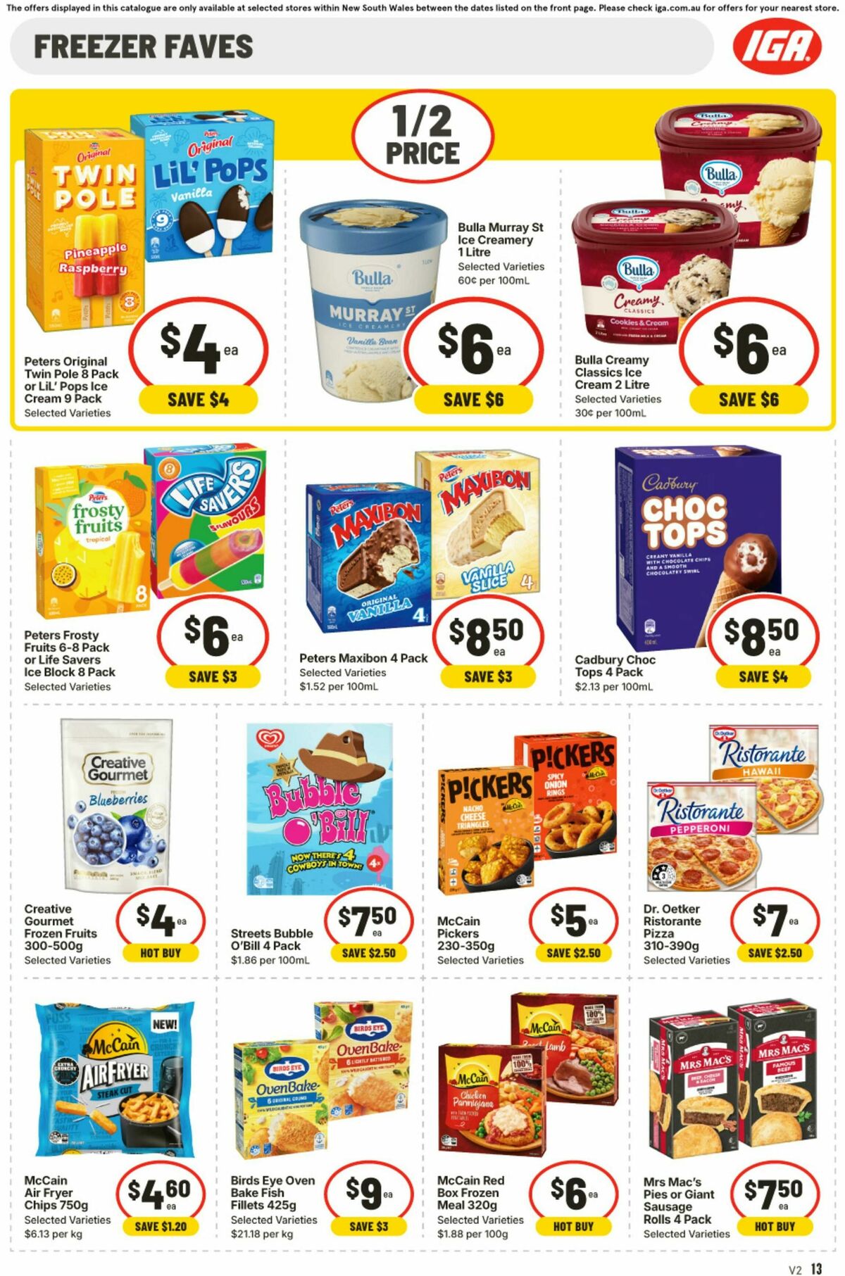 IGA Catalogues from 7 January
