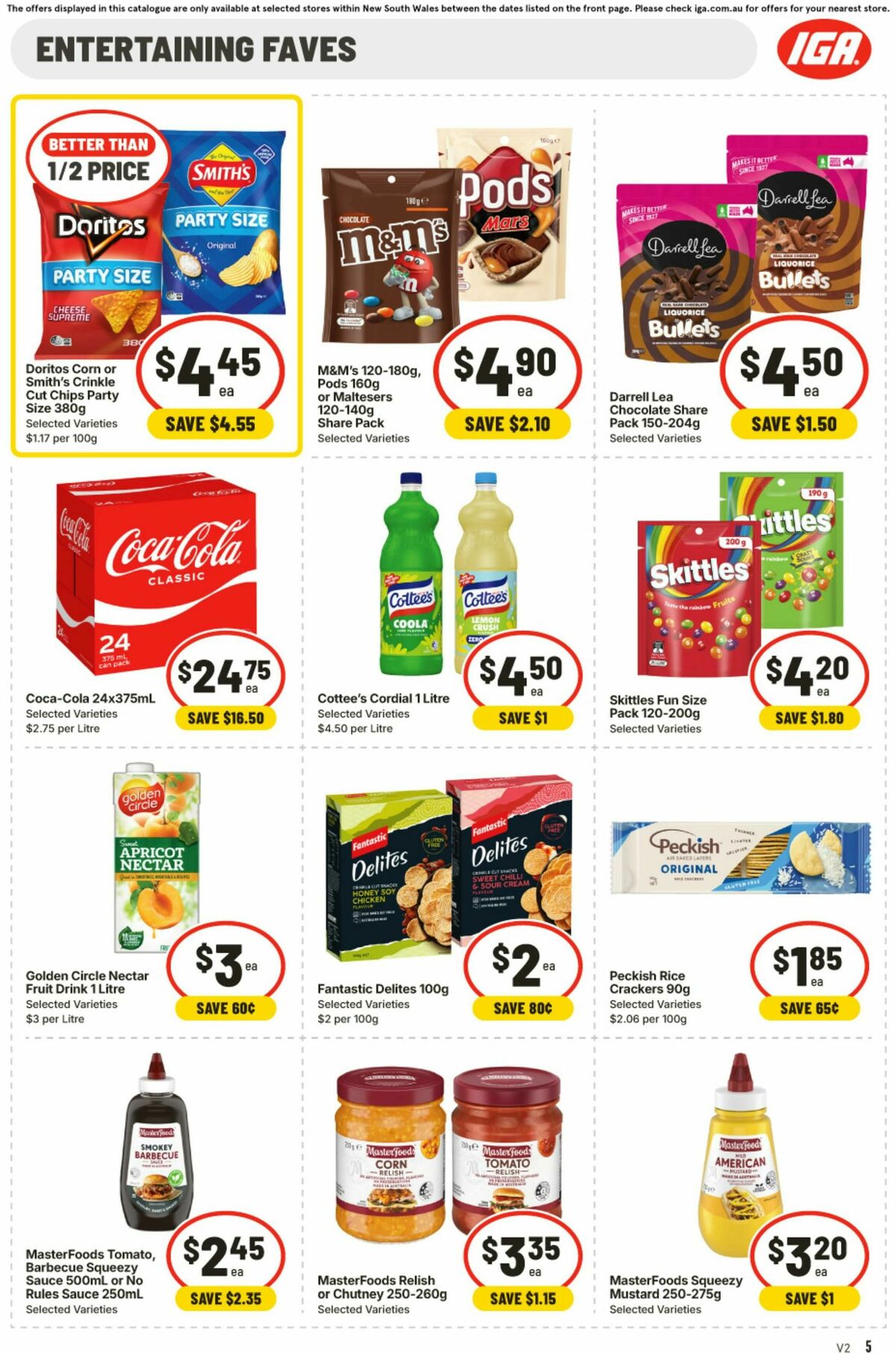 IGA Catalogues from 7 January