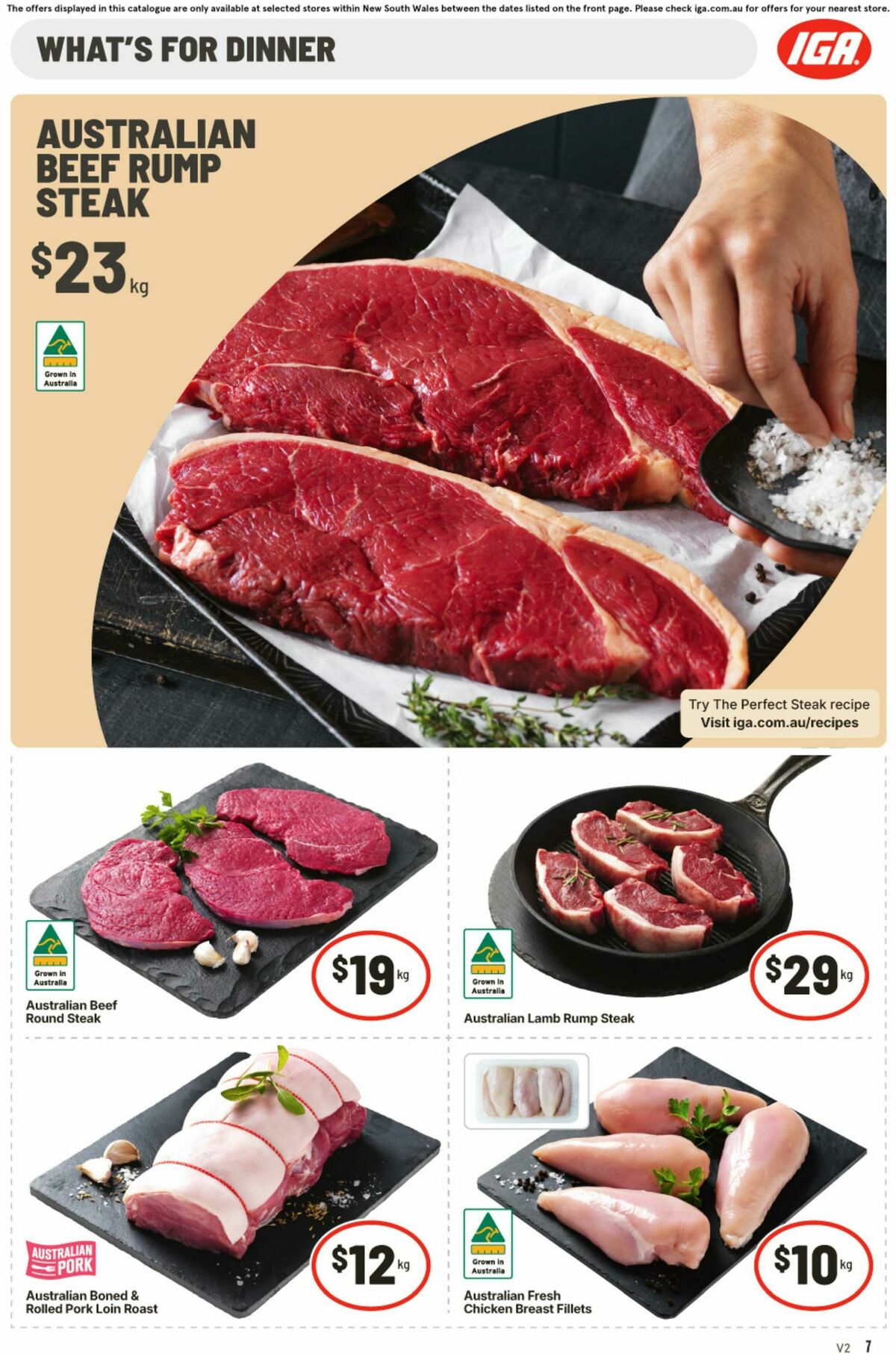 IGA Catalogues from 7 January