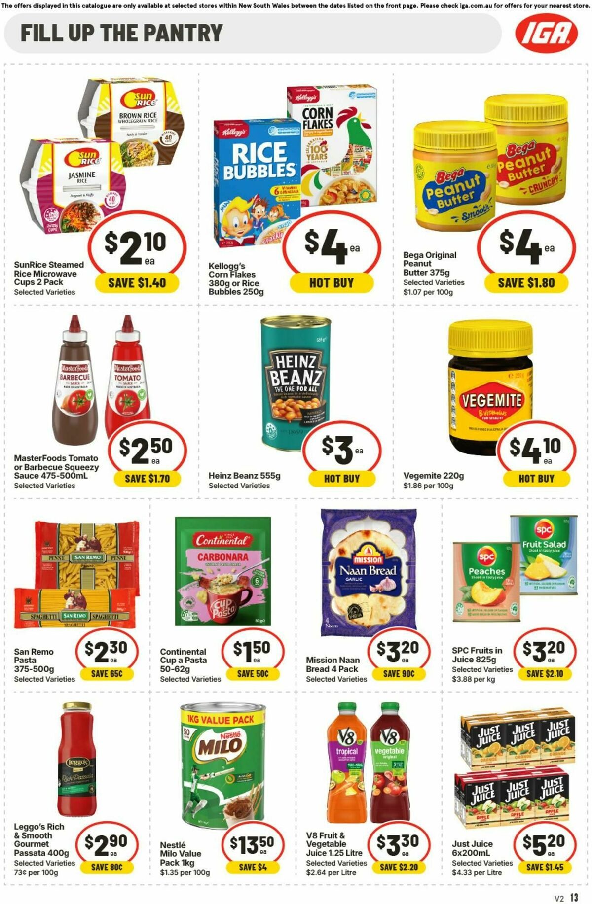 IGA Catalogues from 14 January