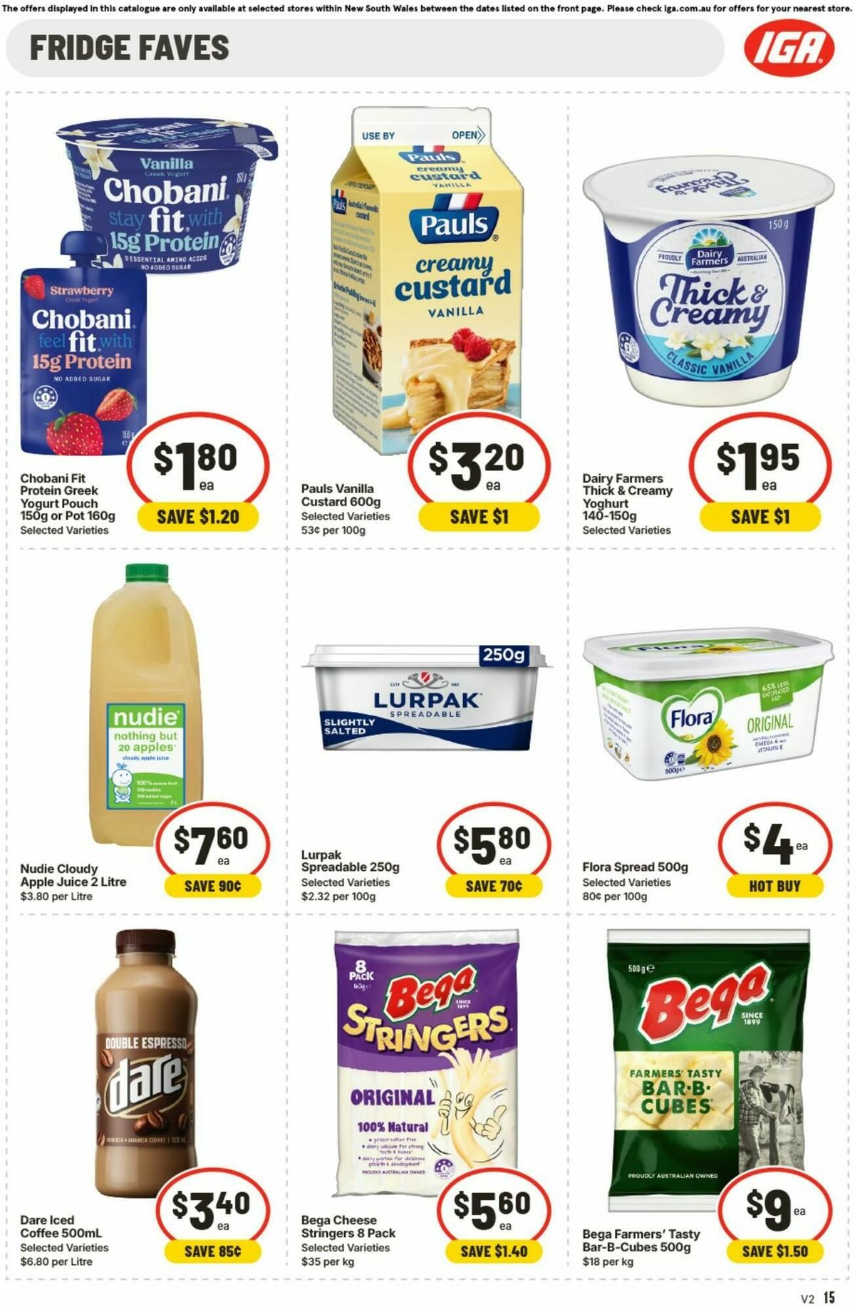 IGA Catalogues from 14 January