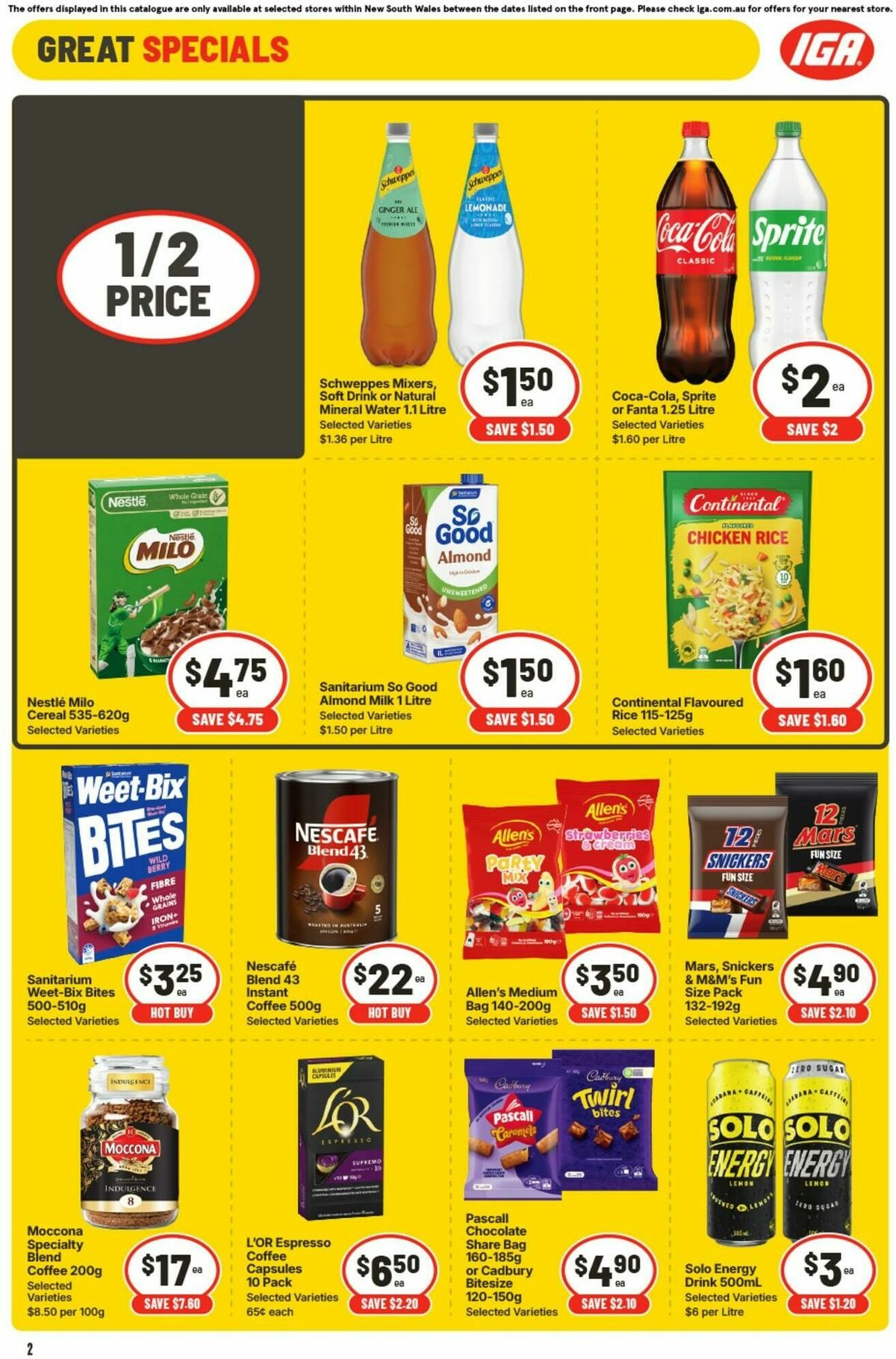 IGA Catalogues from 14 January