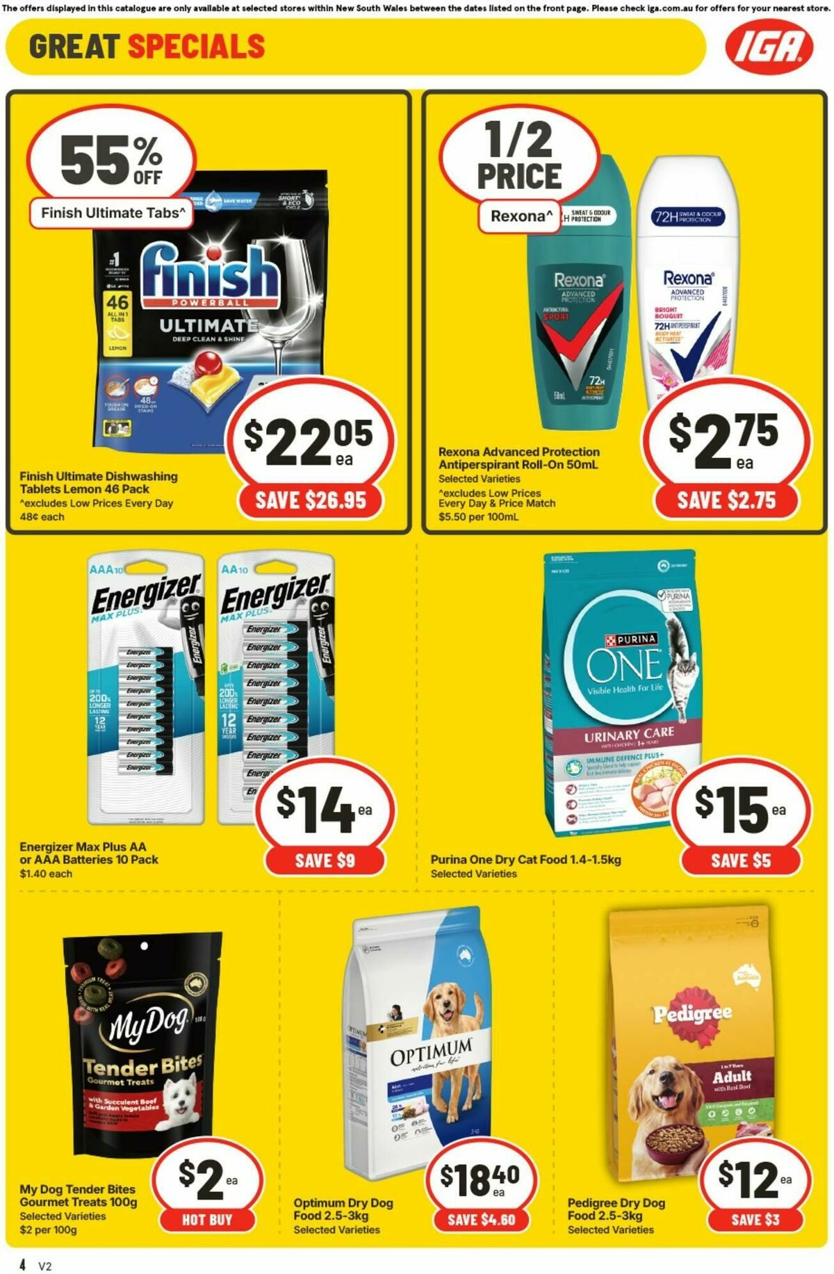 IGA Catalogues from 14 January