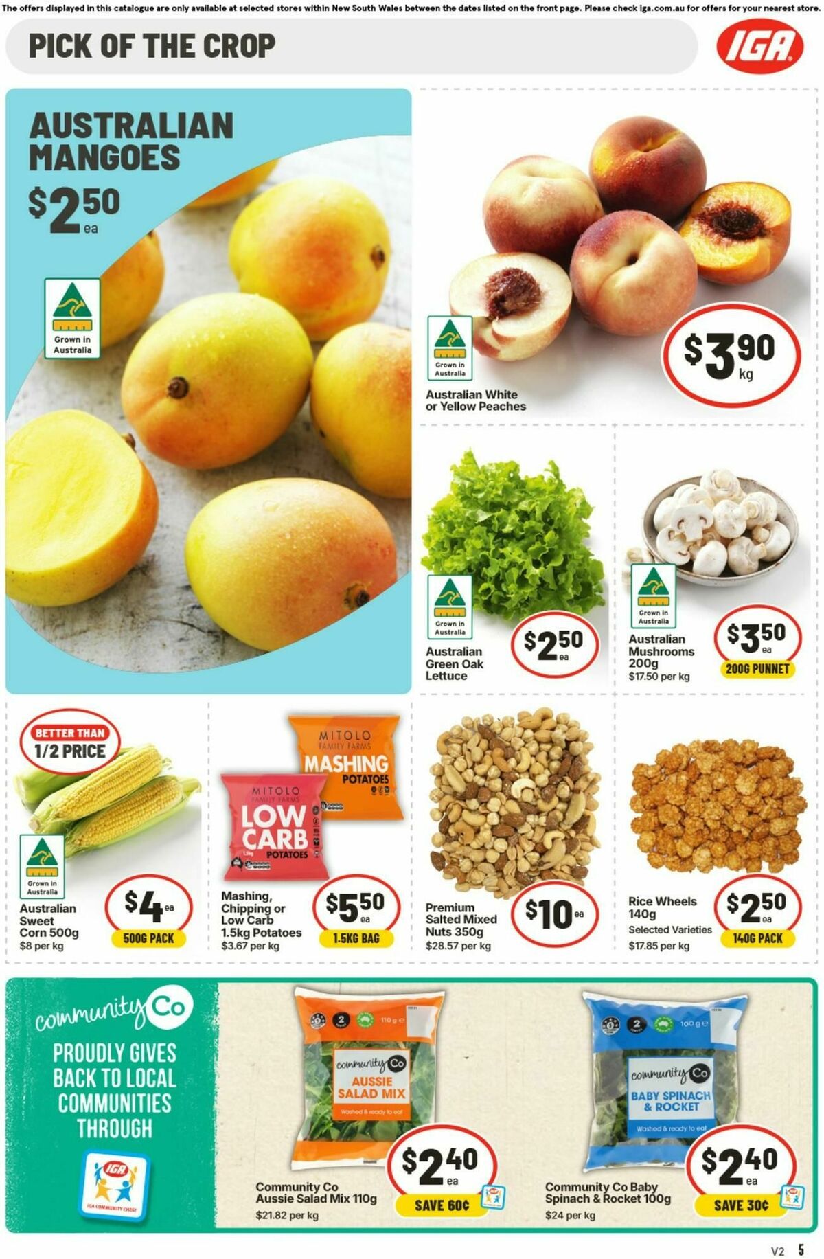 IGA Catalogues from 14 January