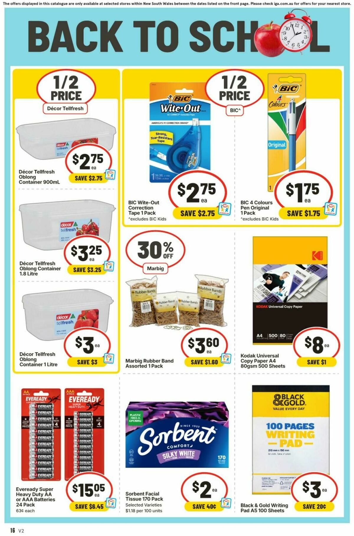 IGA Catalogues from 28 January