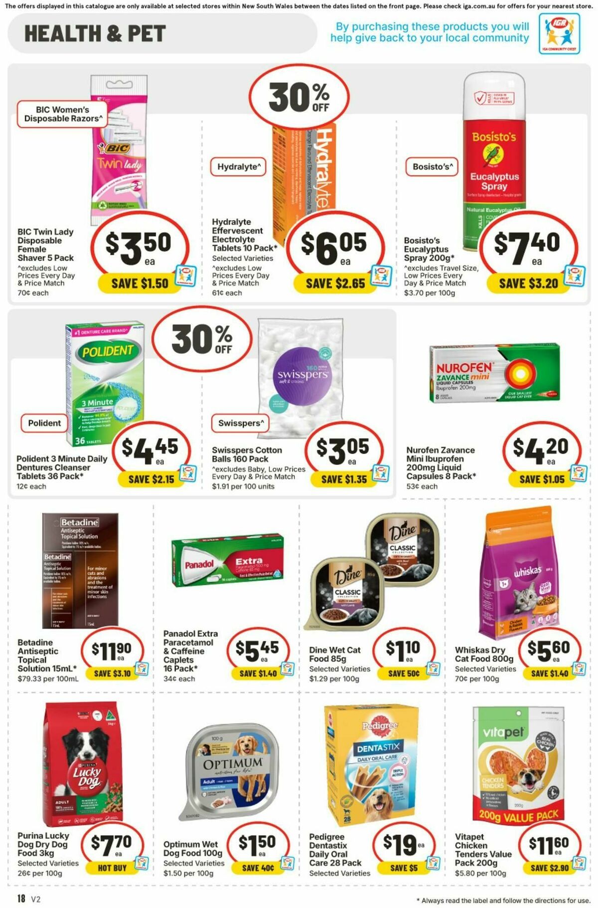 IGA Catalogues from 28 January
