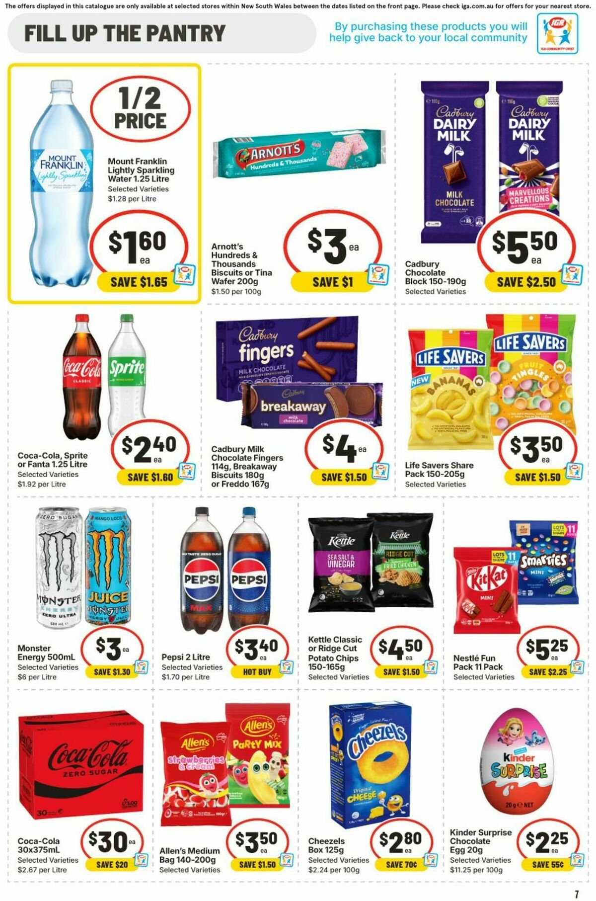 IGA Catalogues from 28 January