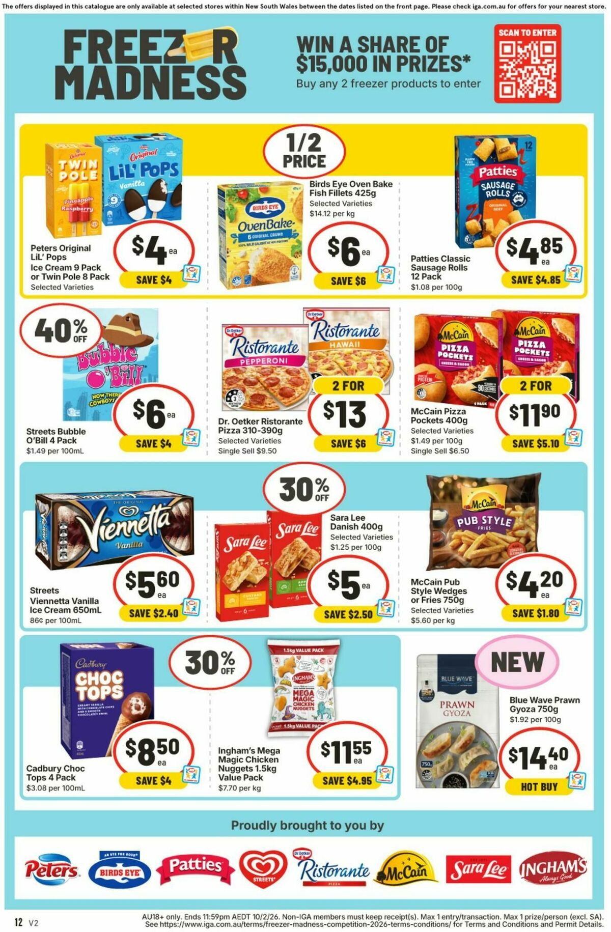 IGA Catalogues from 4 February