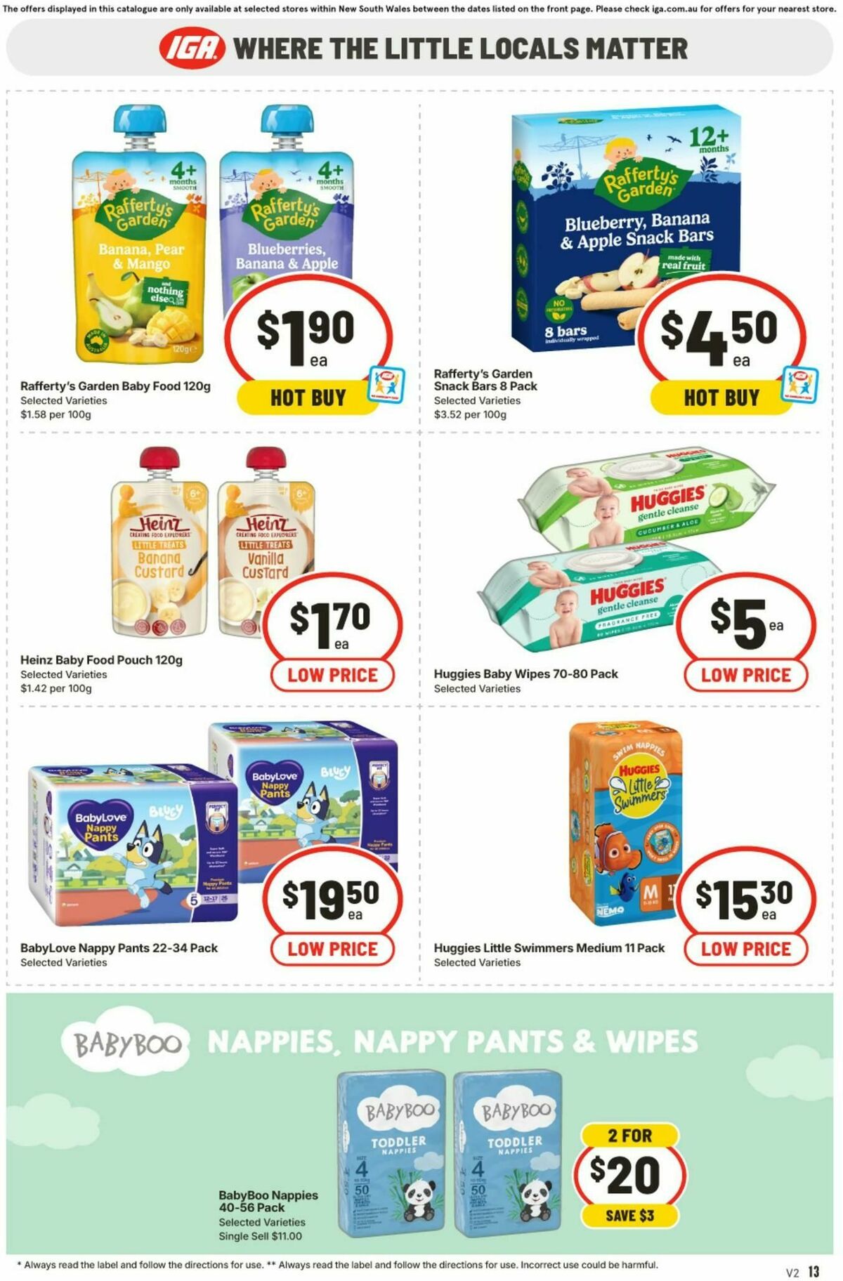 IGA Catalogues from 4 February