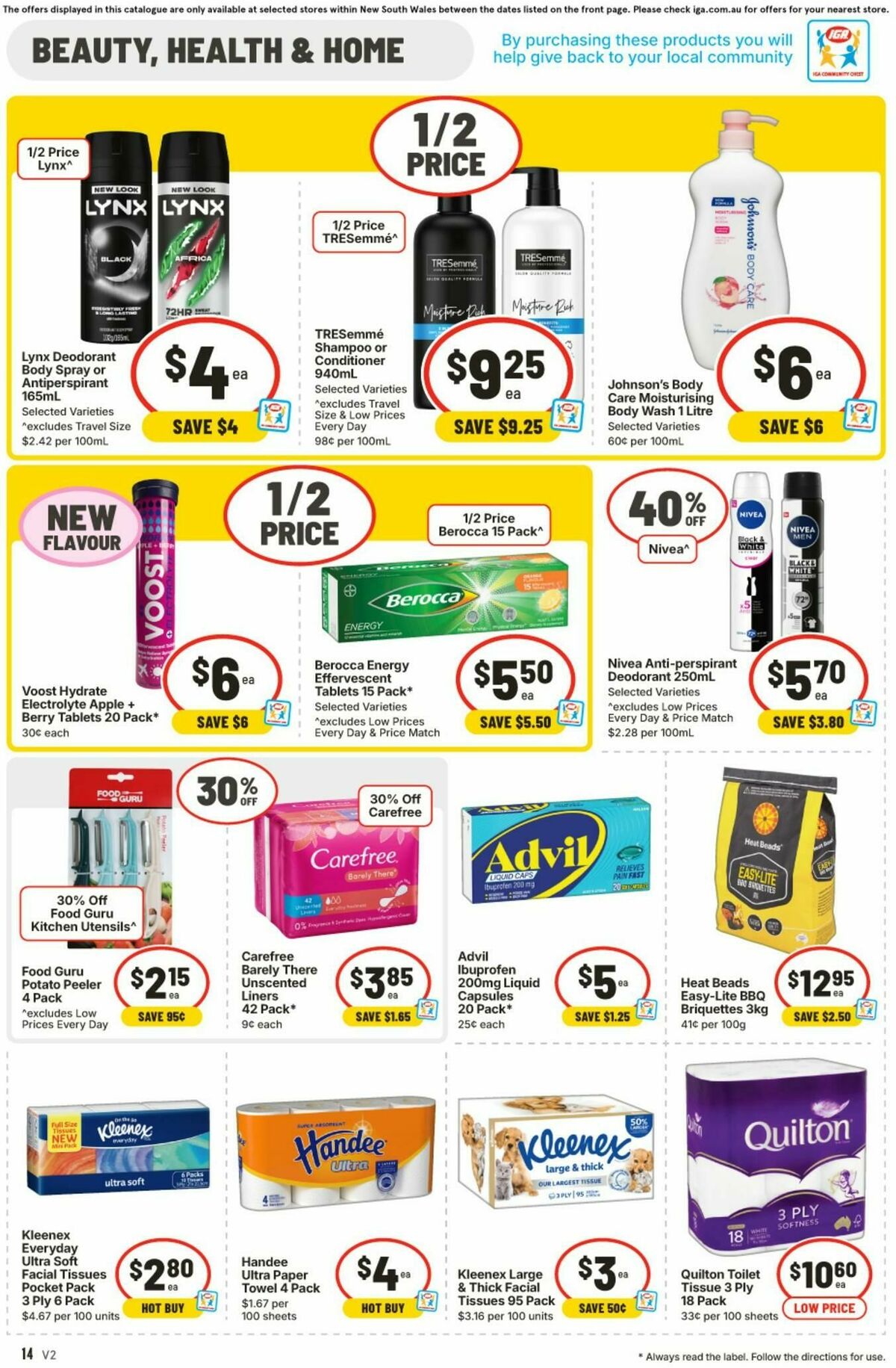 IGA Catalogues from 4 February
