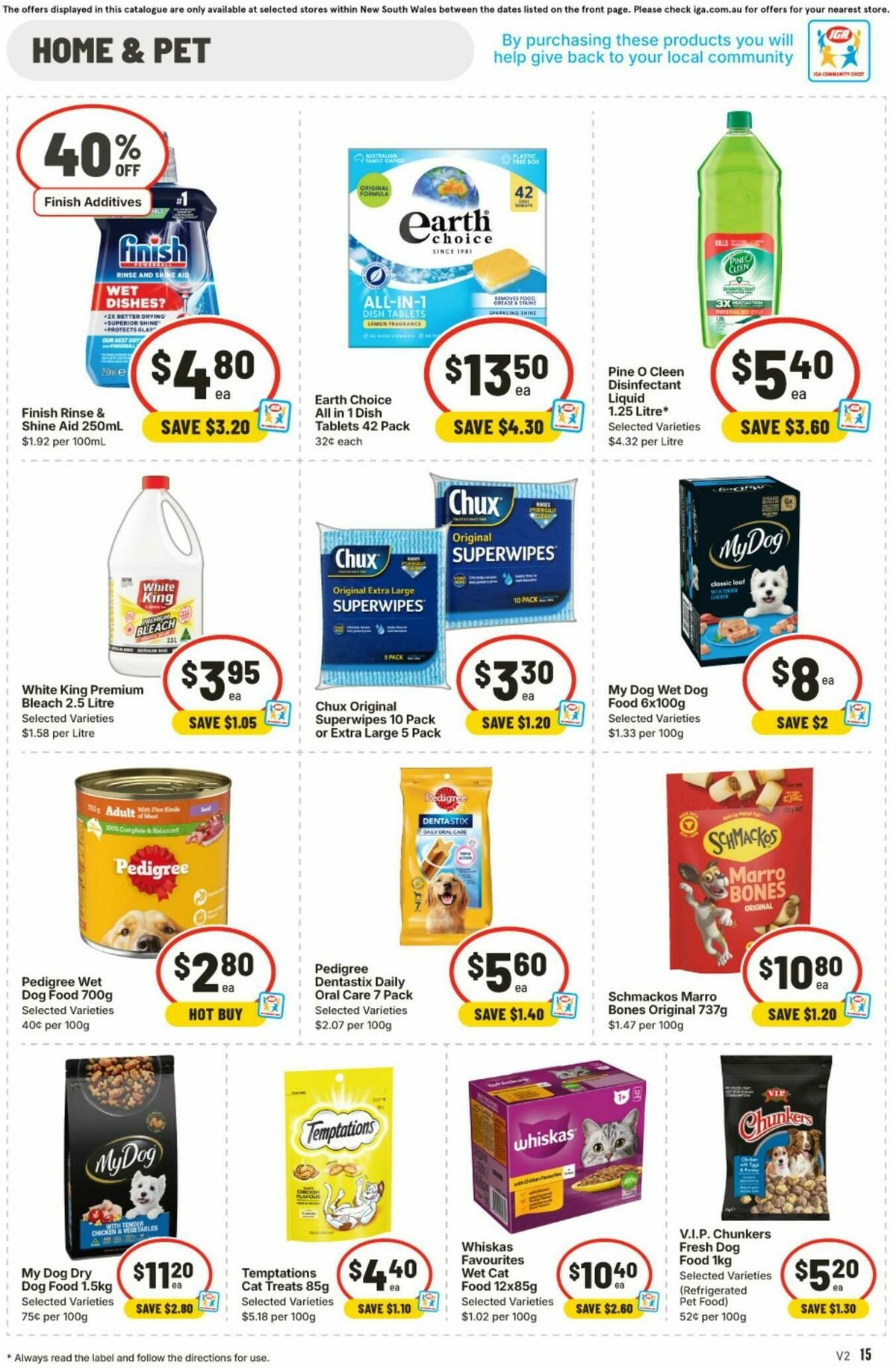 IGA Catalogues from 4 February