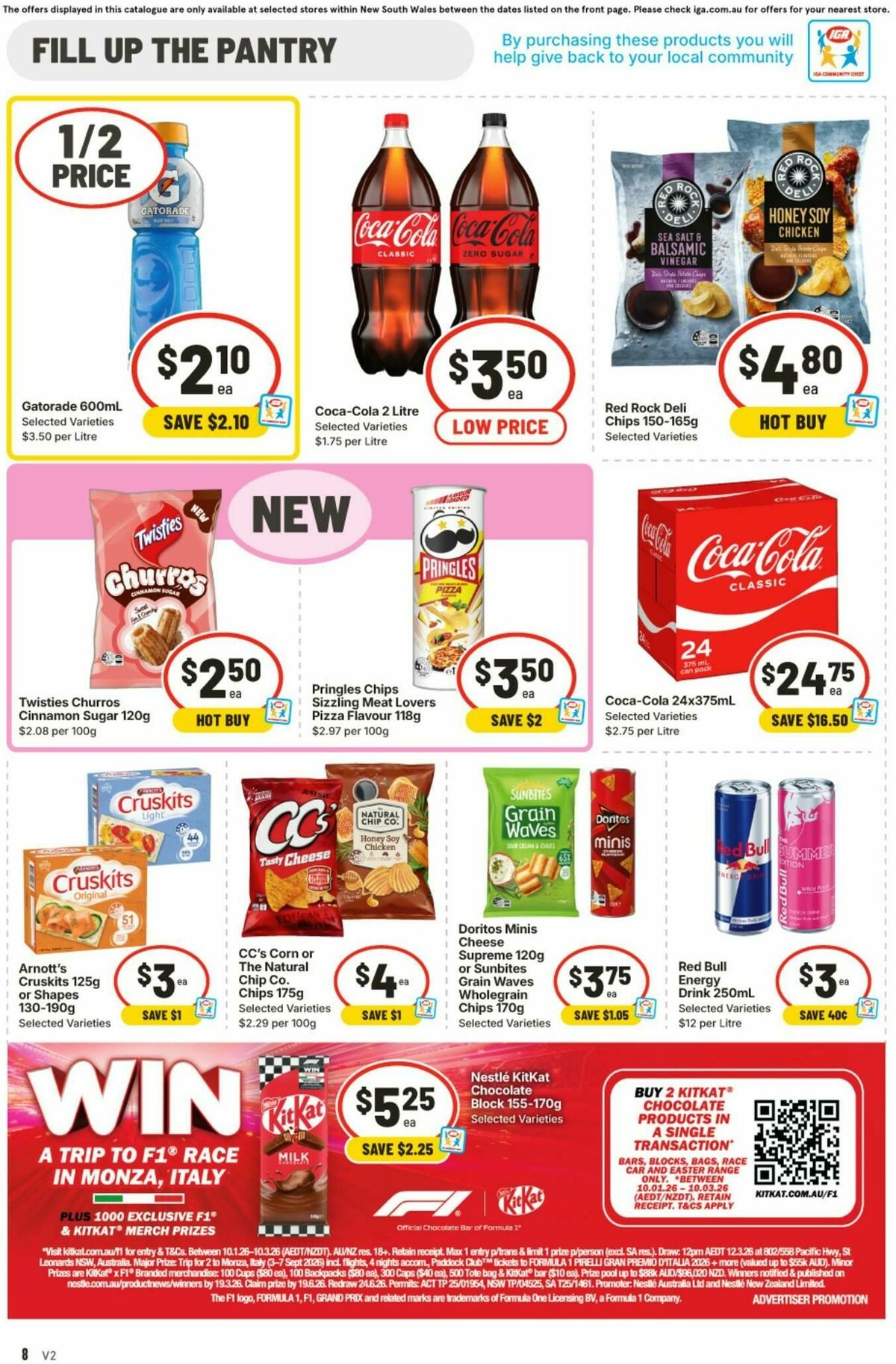 IGA Catalogues from 4 February