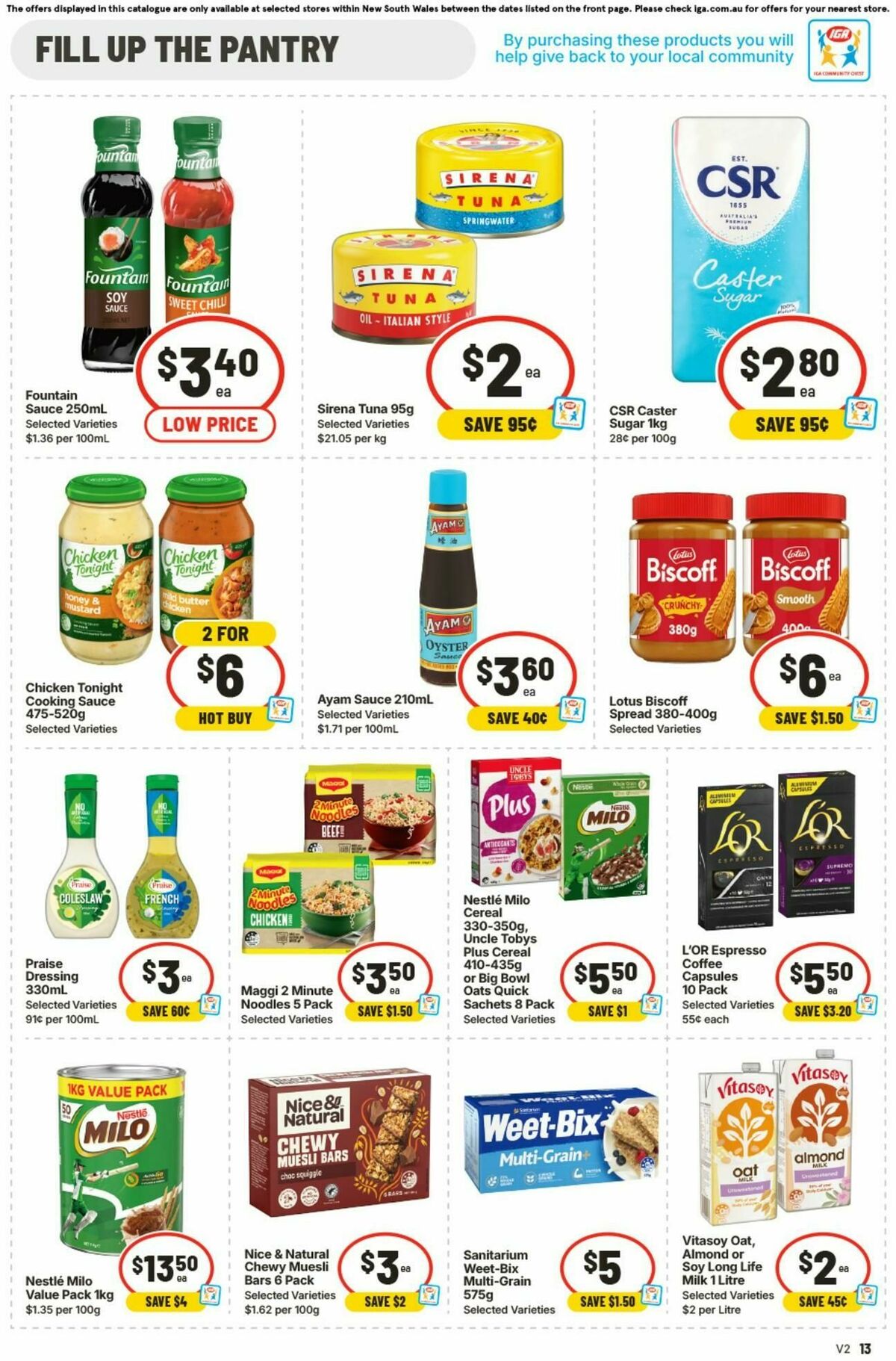 IGA Catalogues from 11 February