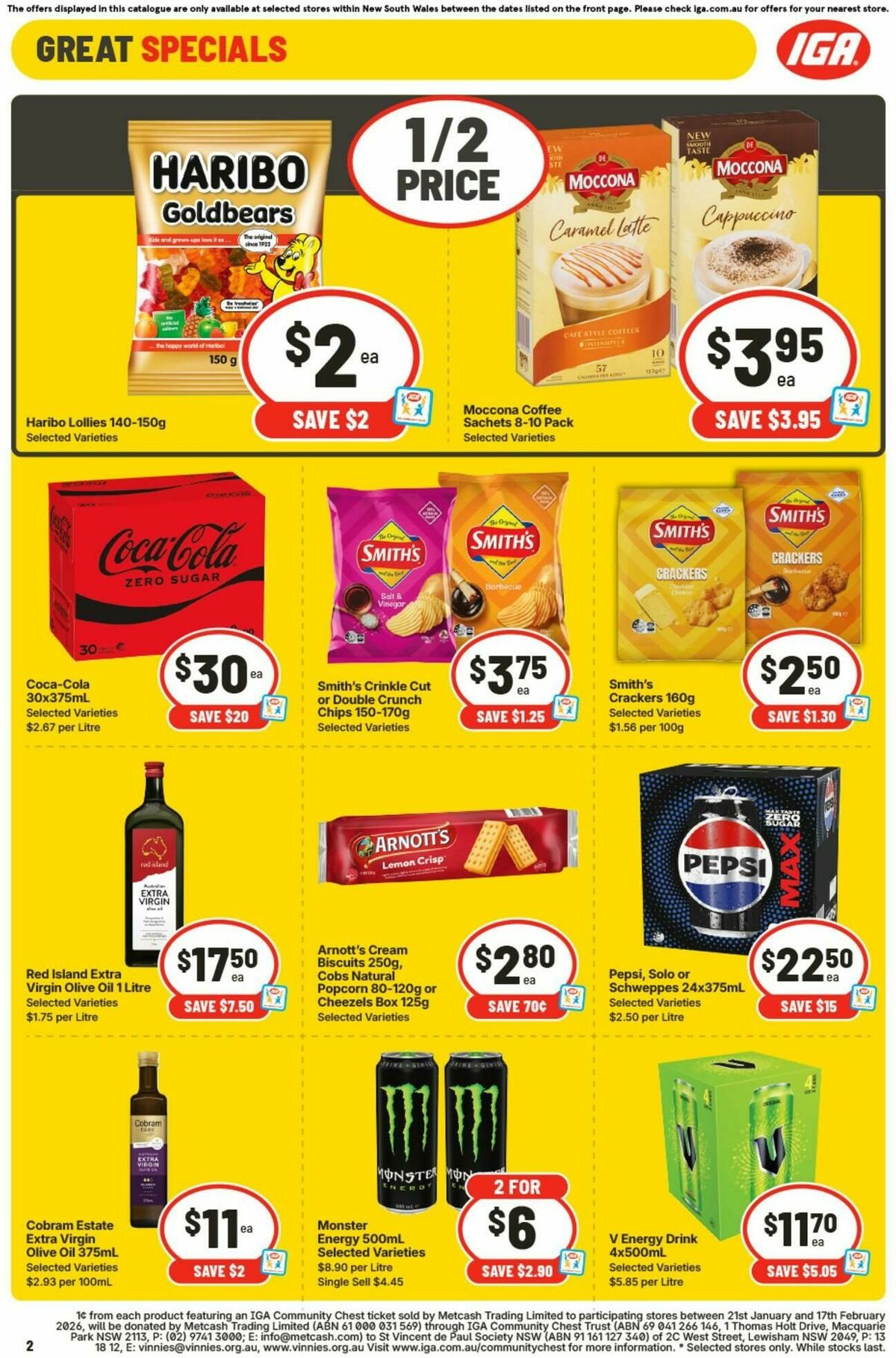 IGA Catalogues from 11 February