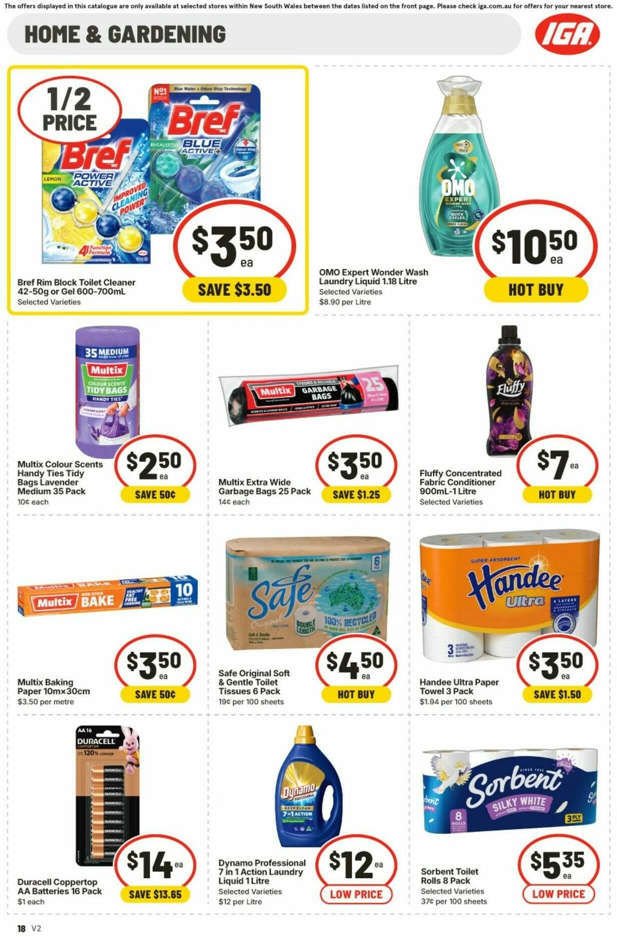IGA Catalogues from 18 February