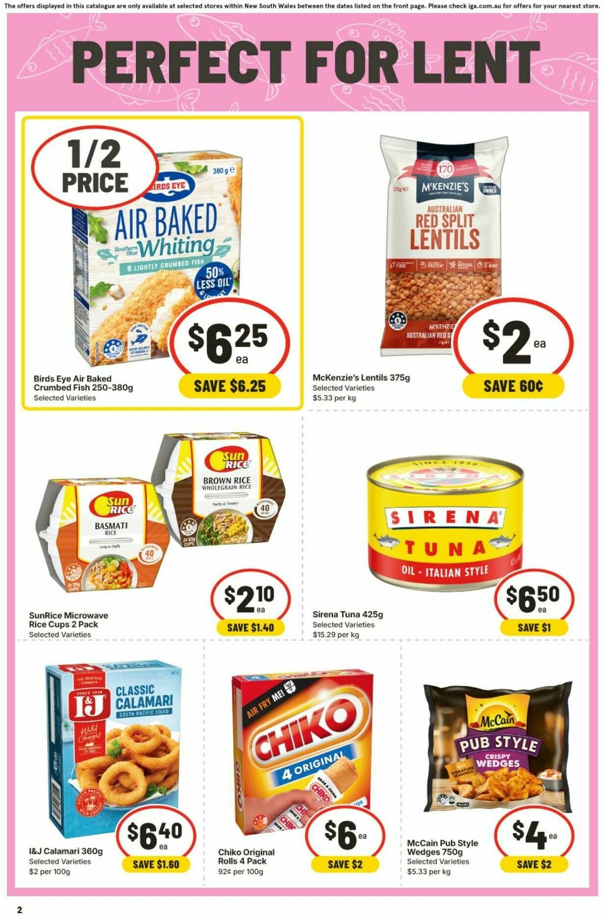 IGA Catalogues from 18 February