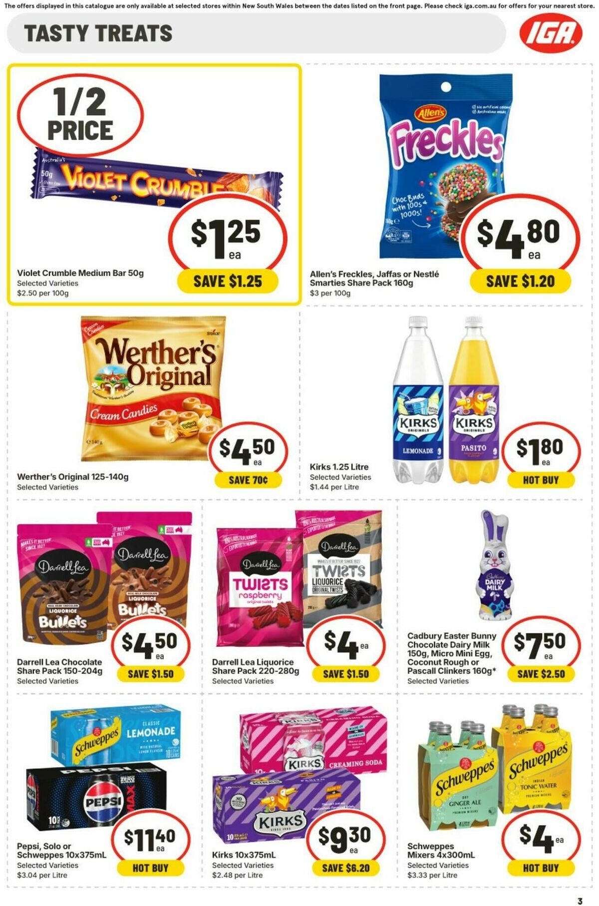 IGA Catalogues from 18 February