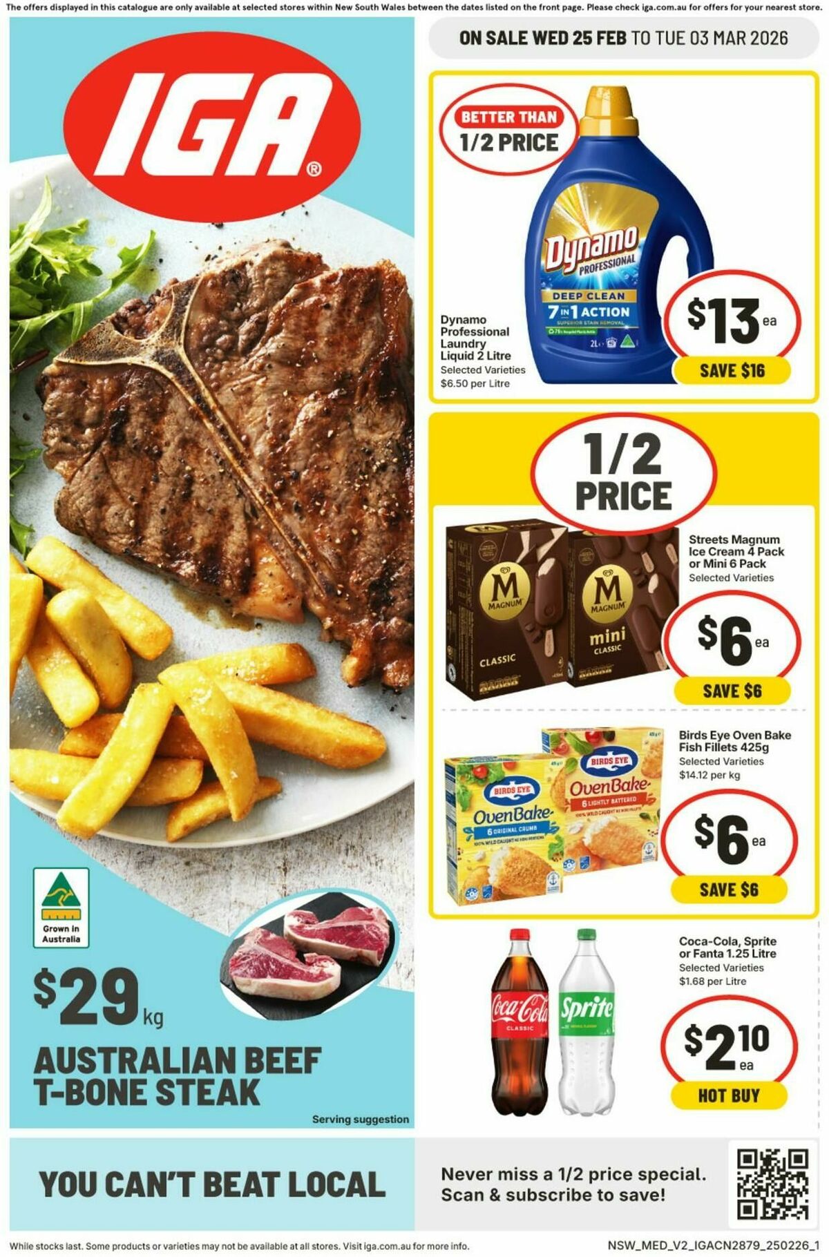 IGA Catalogues from 25 February