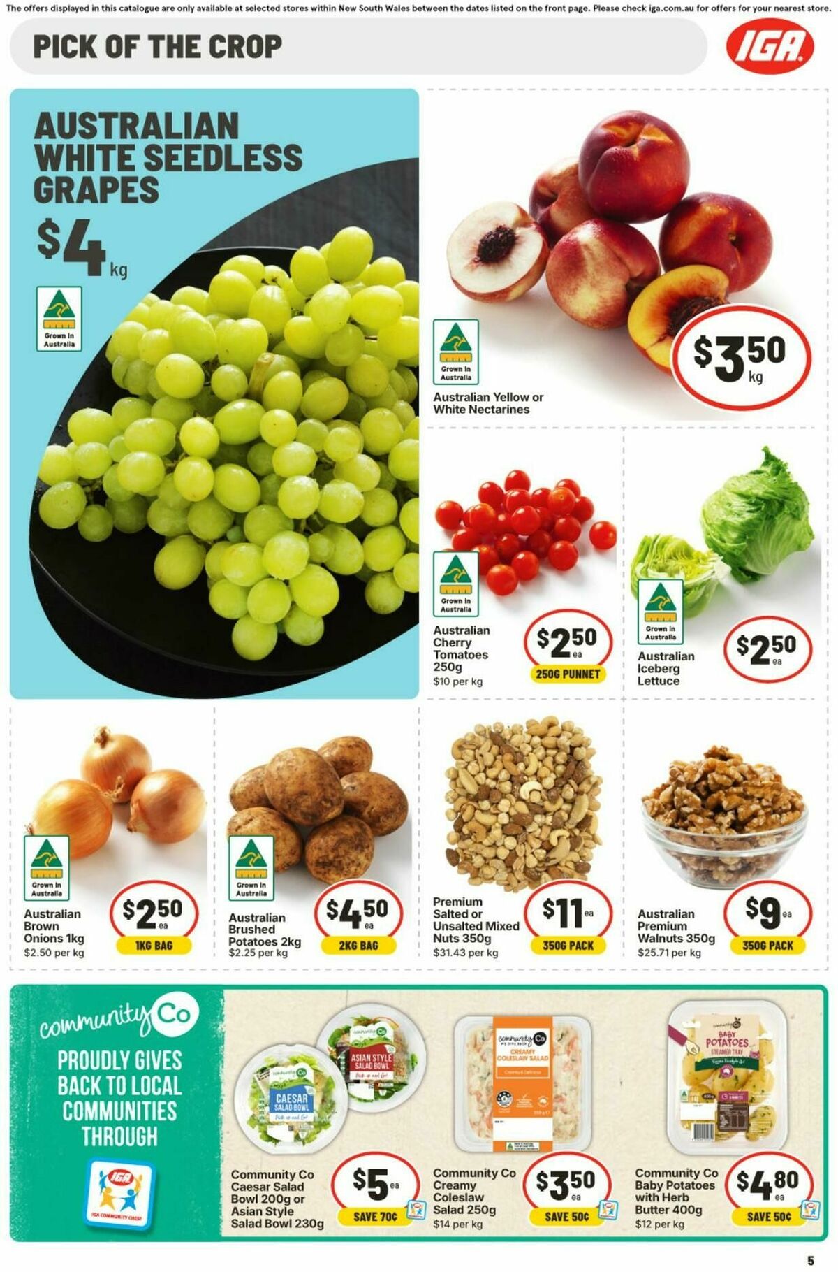 IGA Catalogues from 25 February