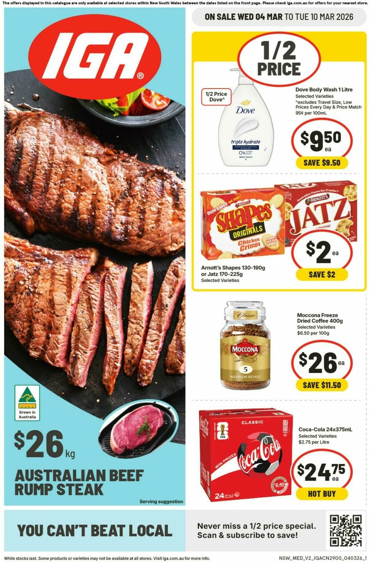 IGA Catalogues from 4 March