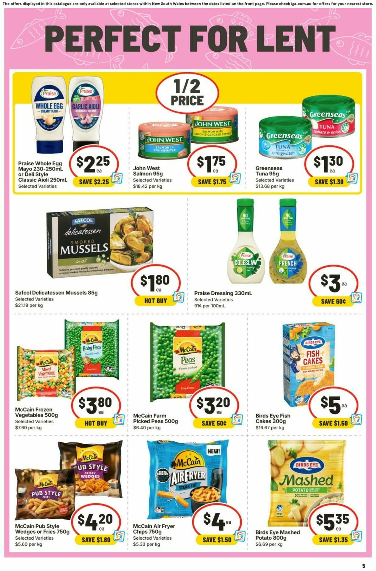 IGA Catalogues from 11 March