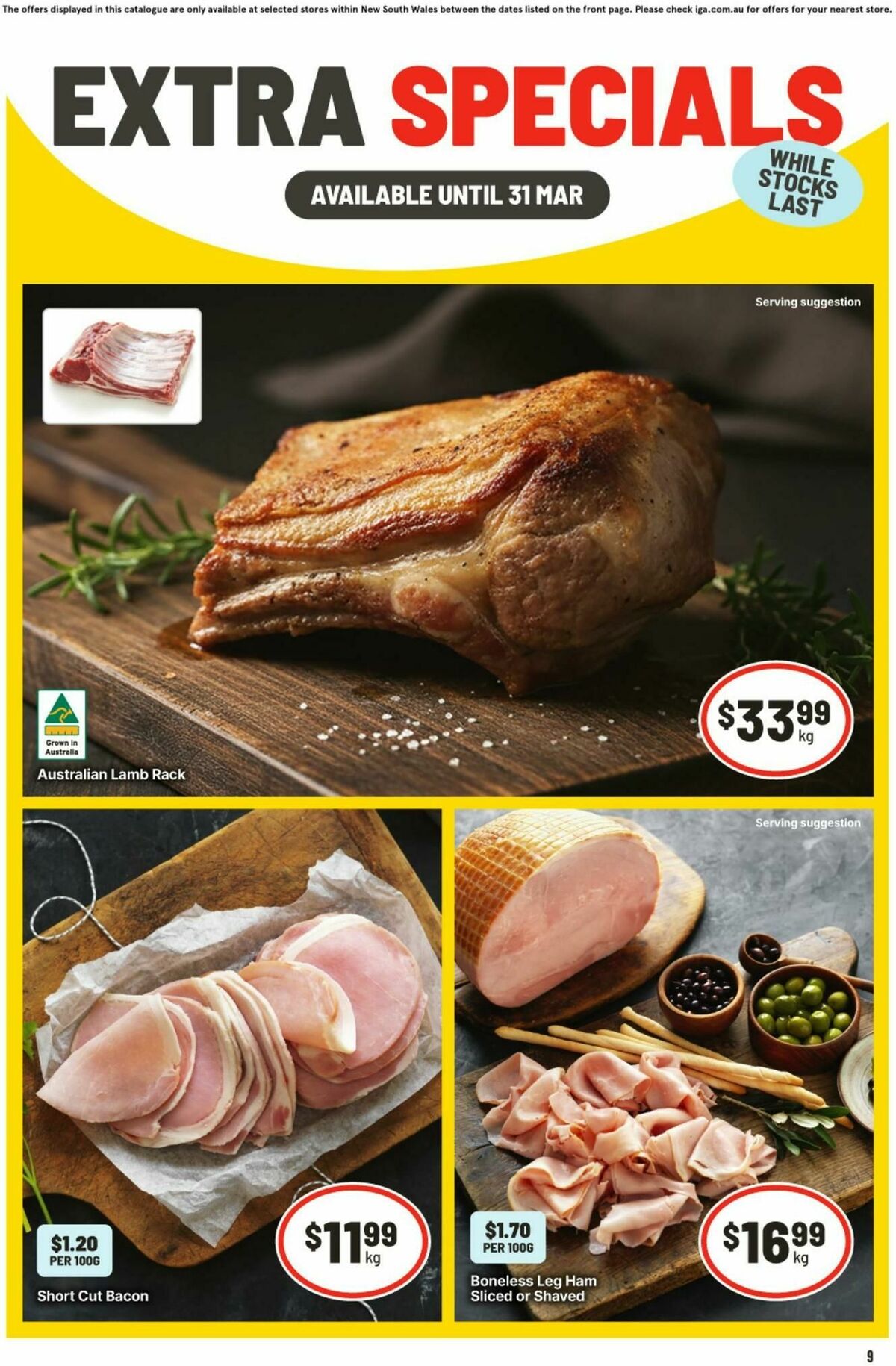 IGA Catalogues from 18 March