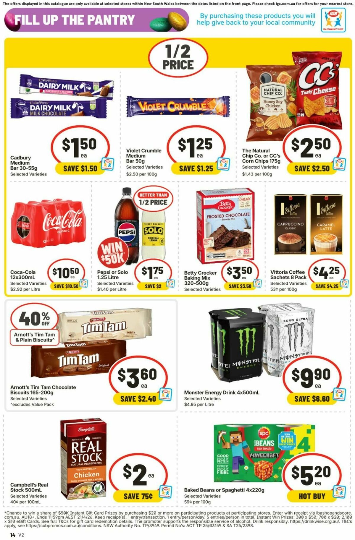 IGA Catalogues from 18 March