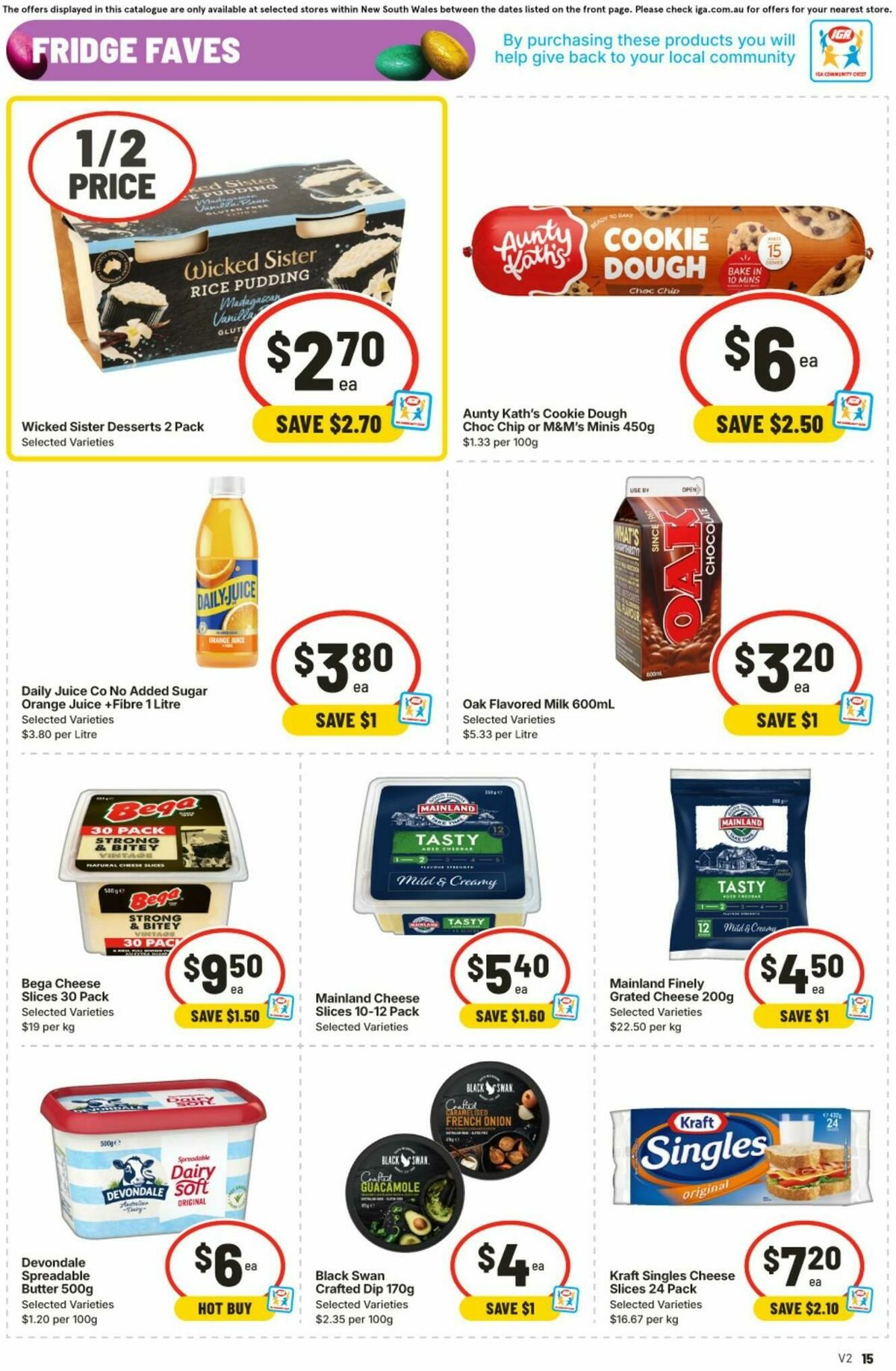 IGA Catalogues from 18 March