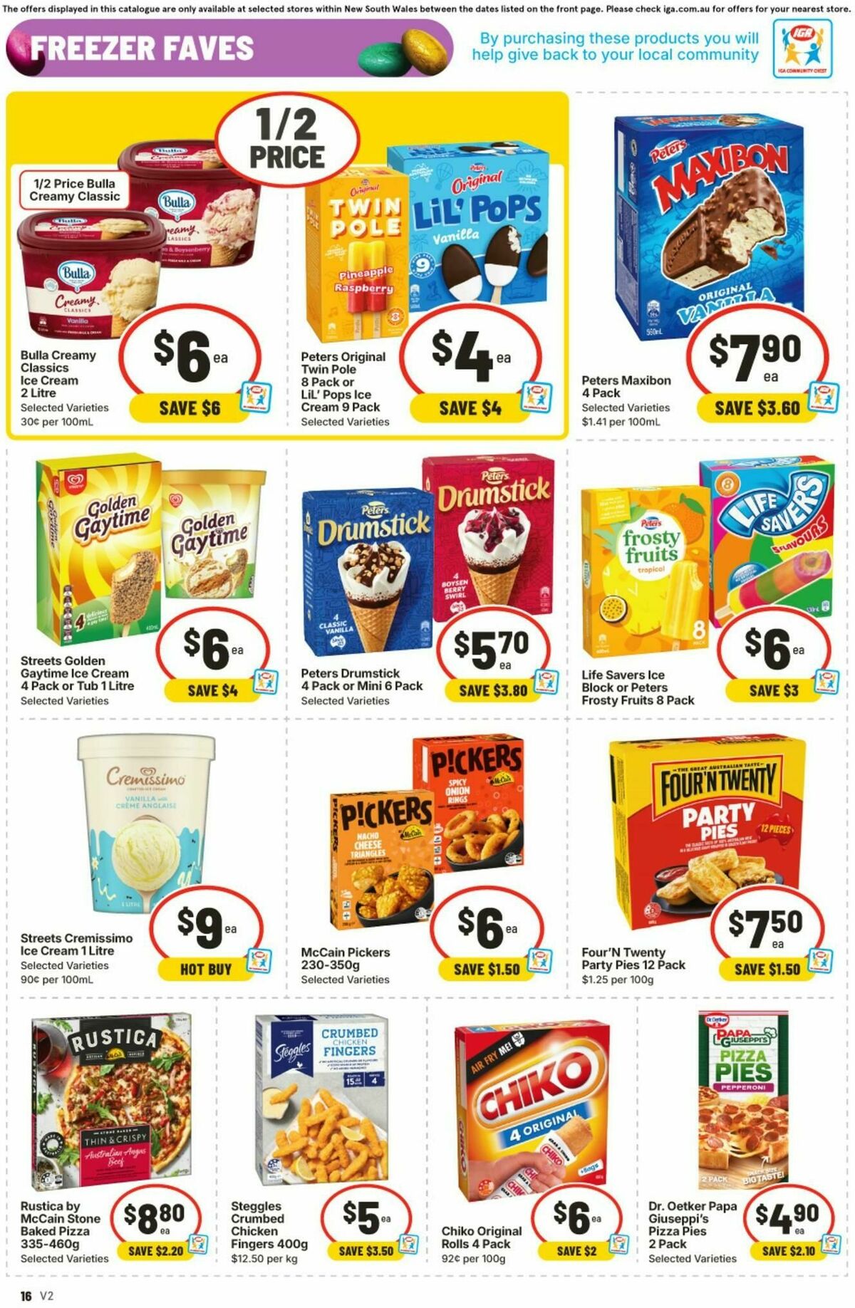 IGA Catalogues from 18 March