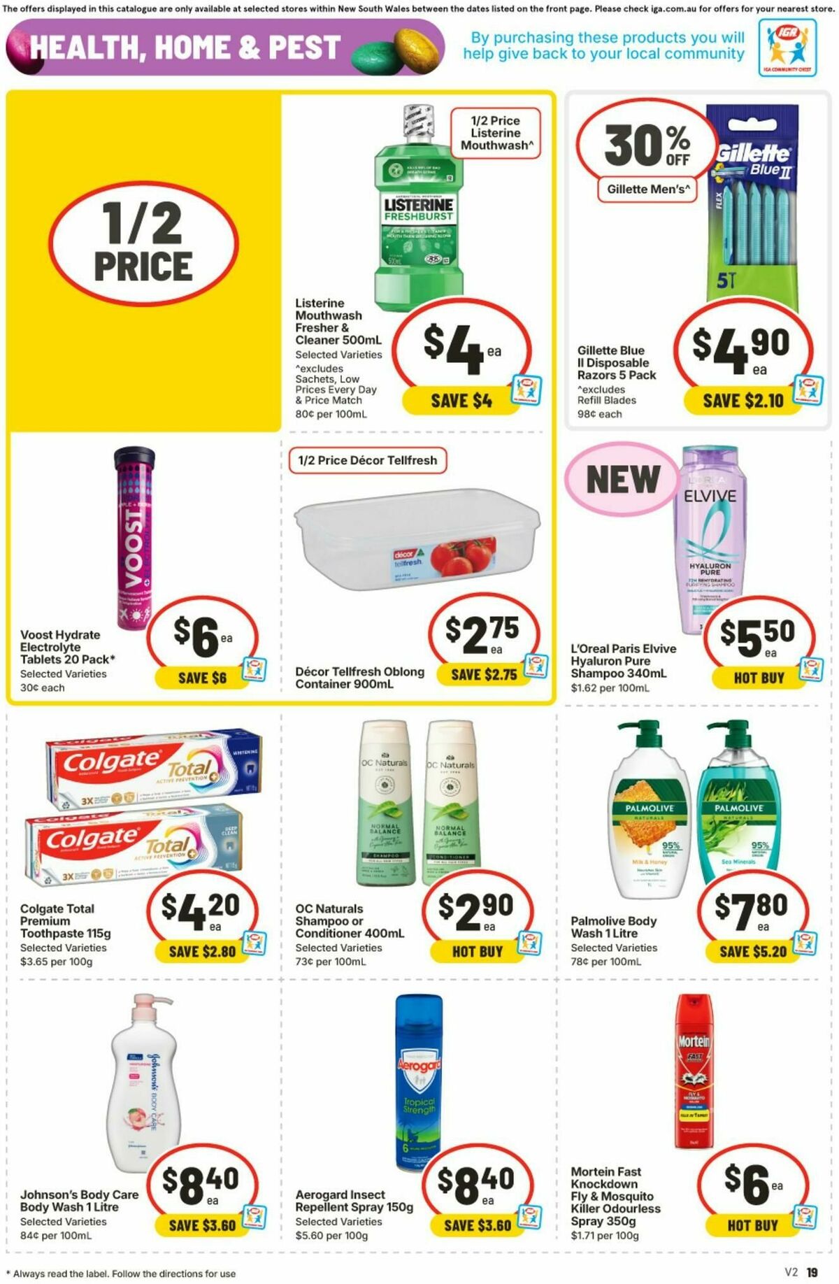 IGA Catalogues from 18 March