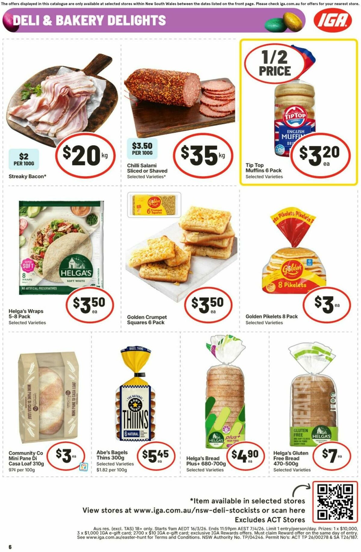 IGA Catalogues from 18 March