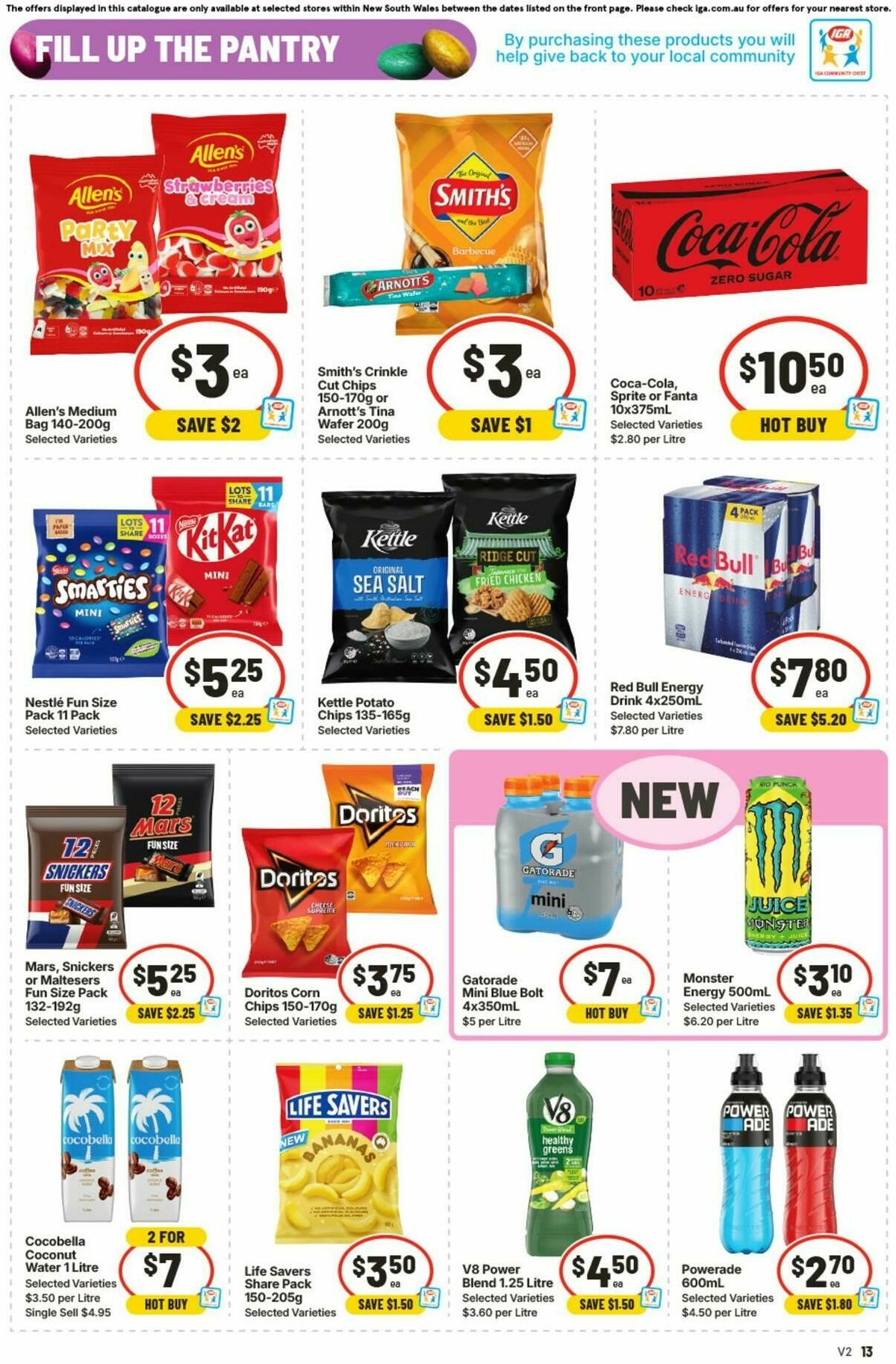IGA Catalogues from 25 March