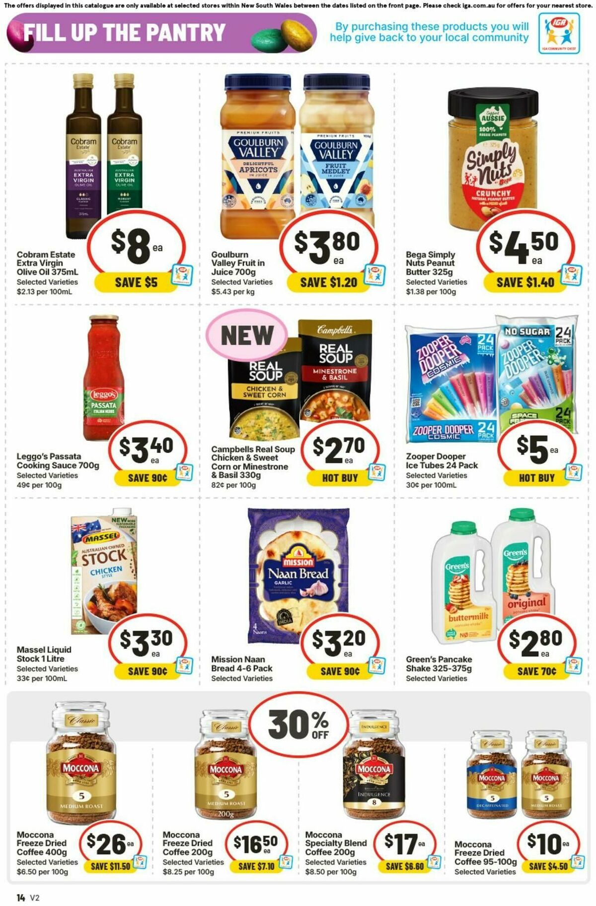 IGA Catalogues from 25 March
