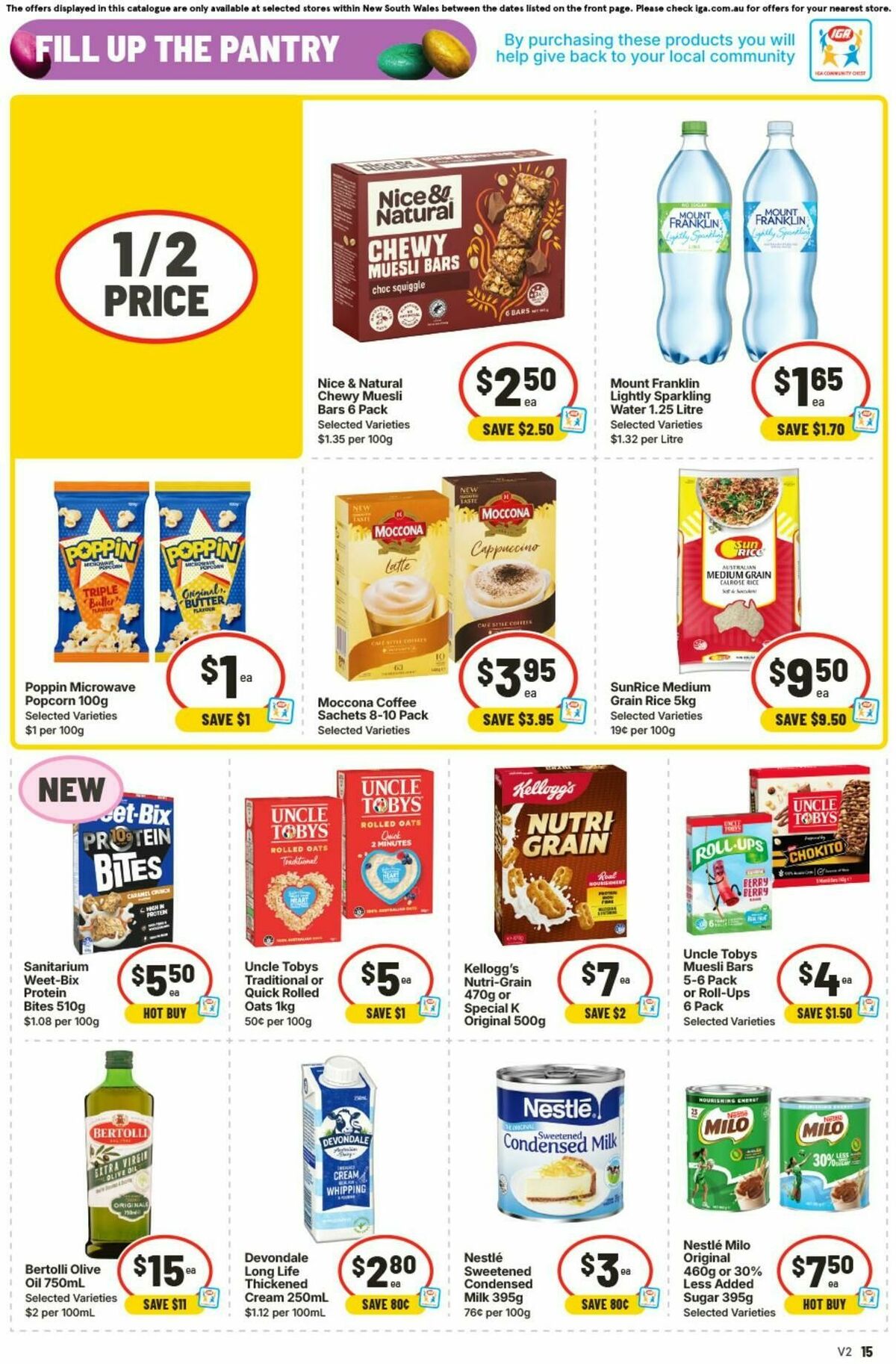 IGA Catalogues from 25 March