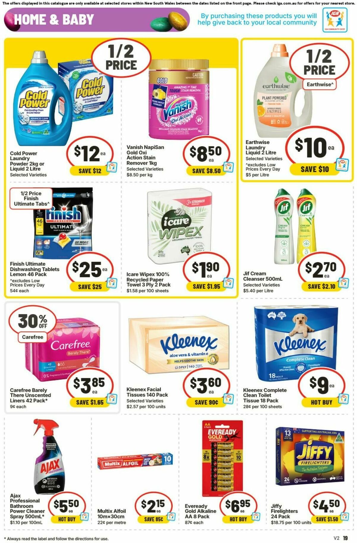 IGA Catalogues from 25 March