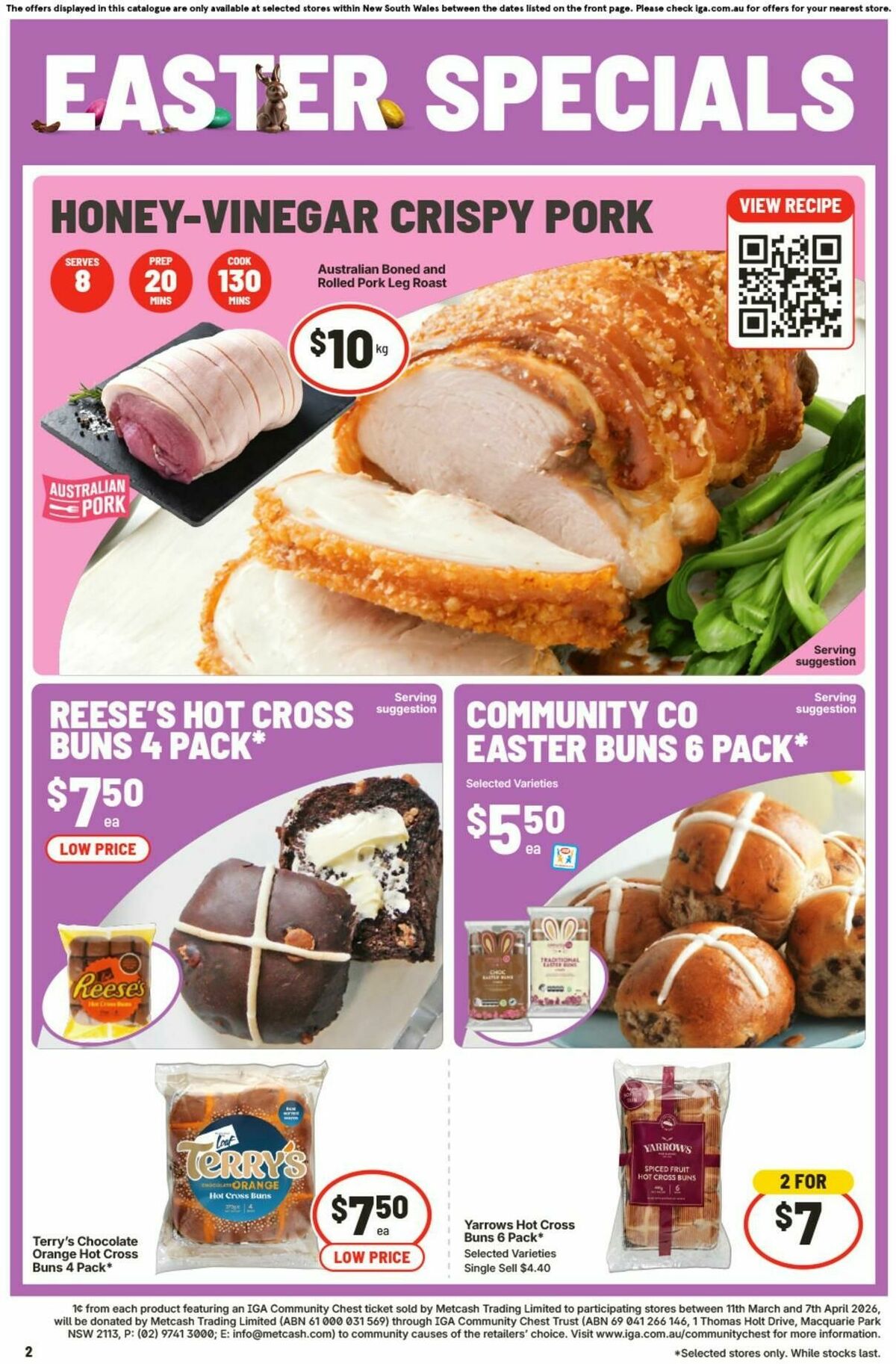IGA Catalogues from 25 March