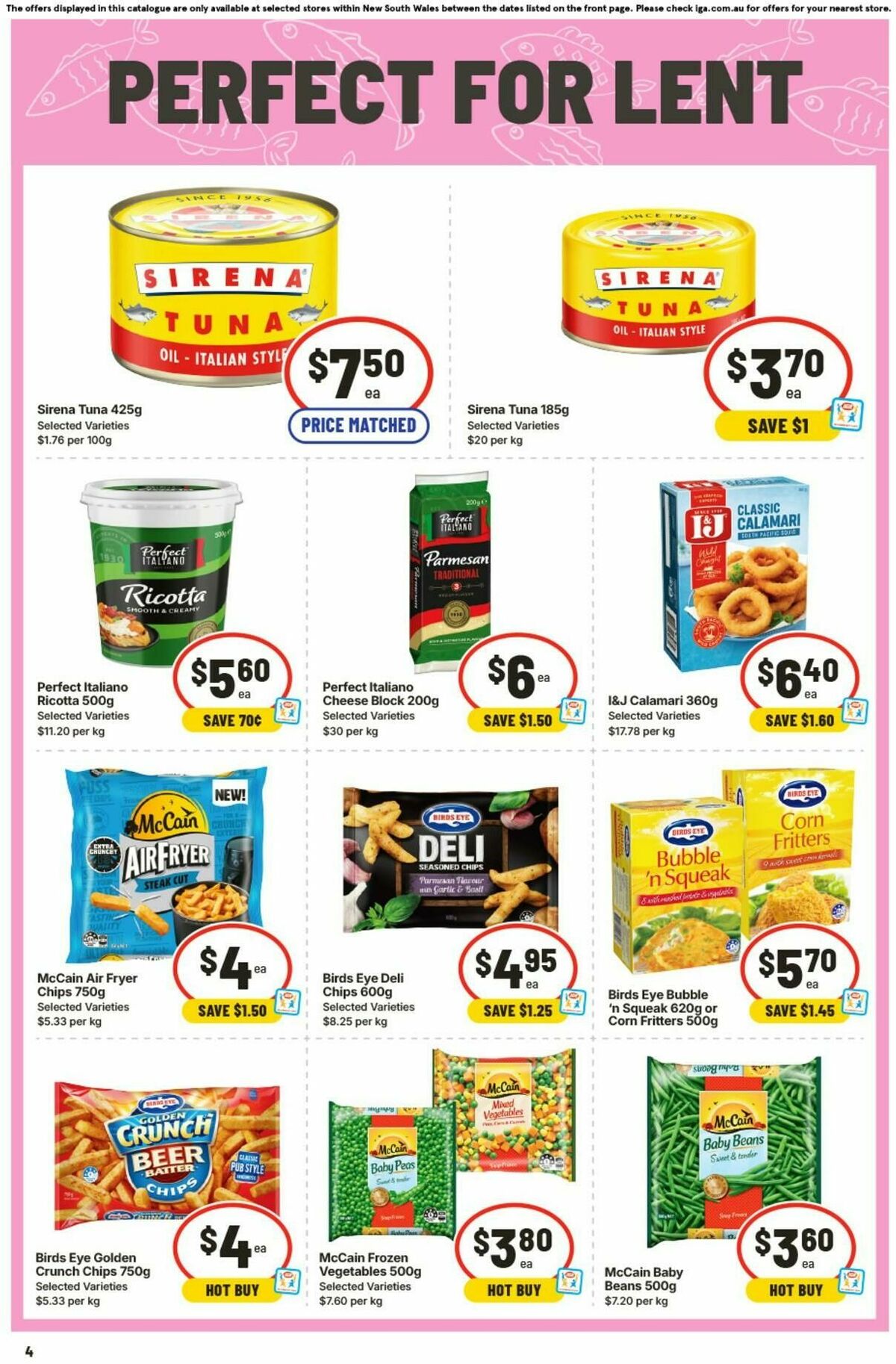 IGA Catalogues from 25 March
