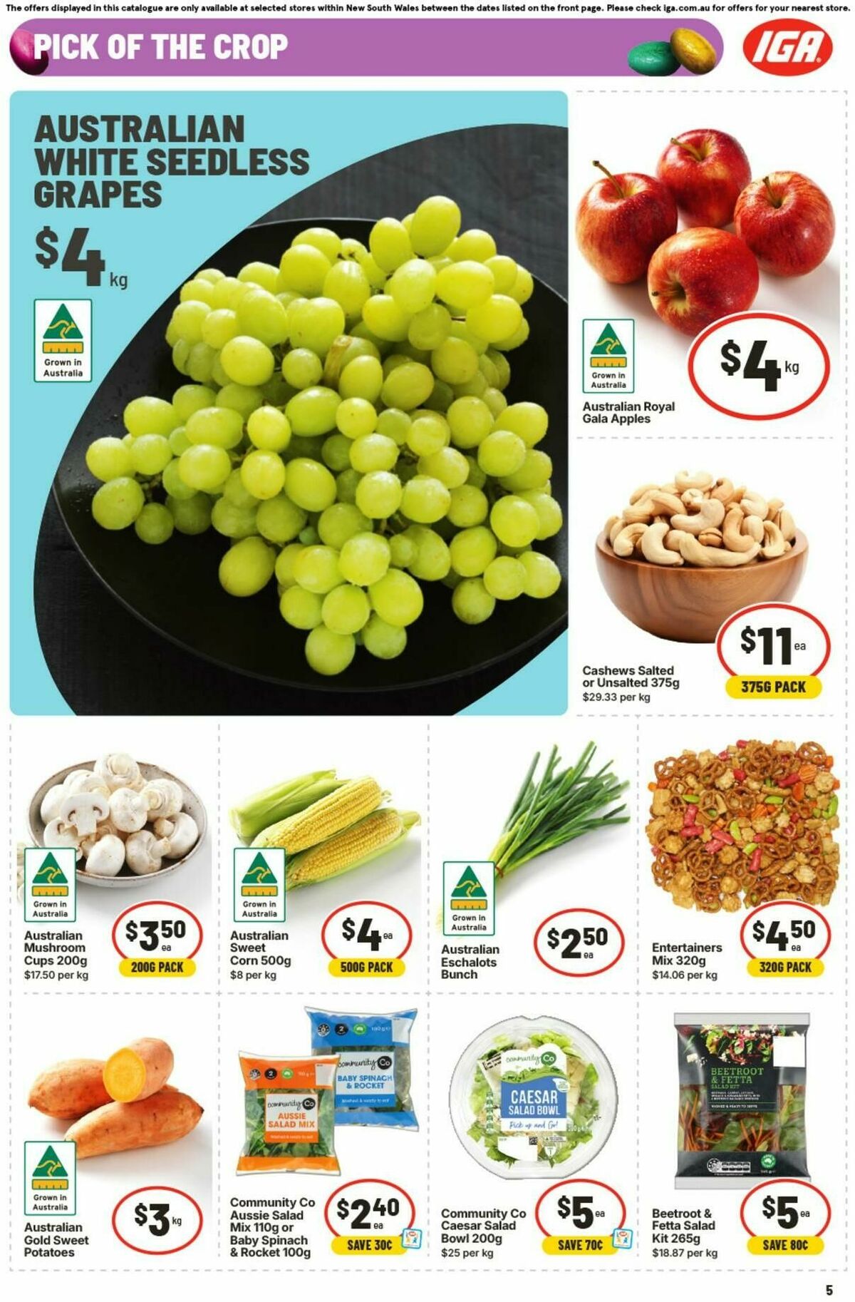 IGA Catalogues from 25 March