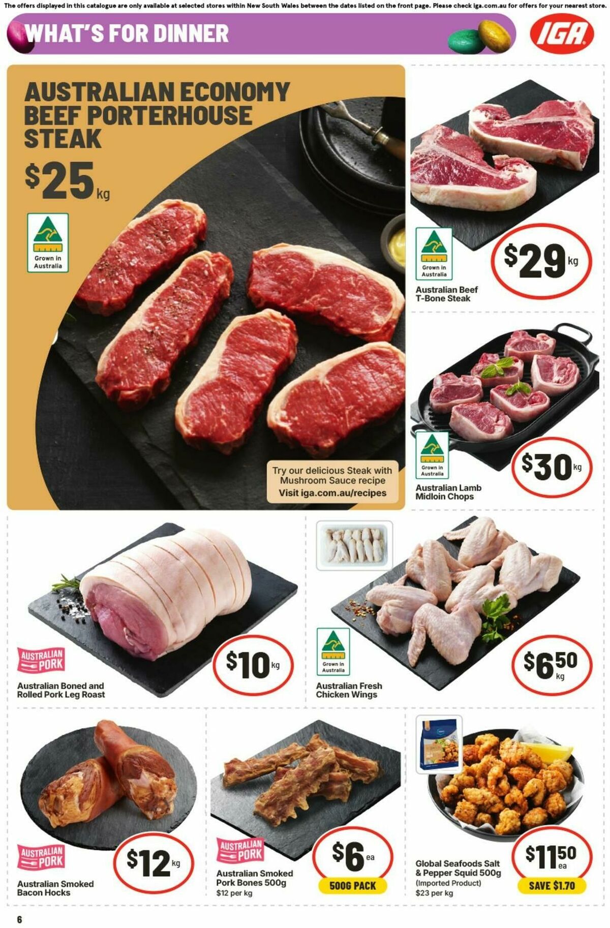 IGA Catalogues from 25 March