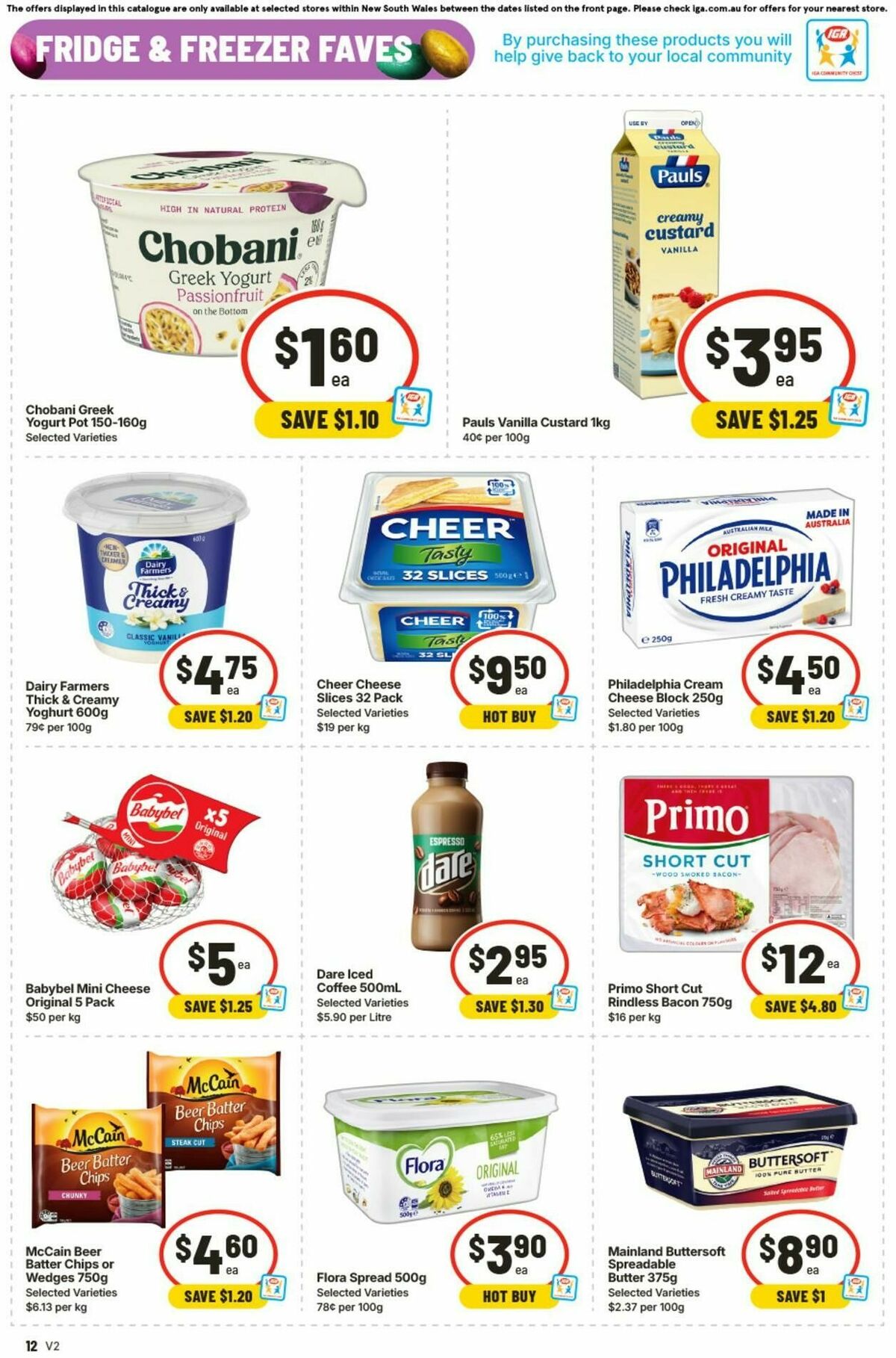 IGA Catalogues from 1 April