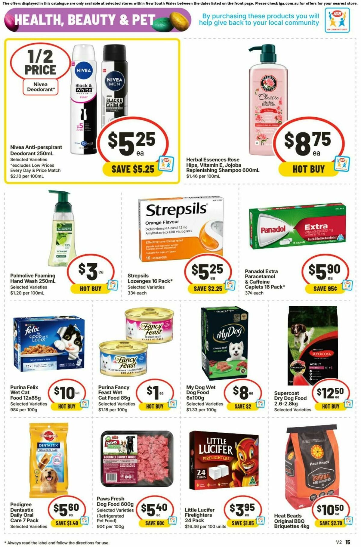 IGA Catalogues from 1 April