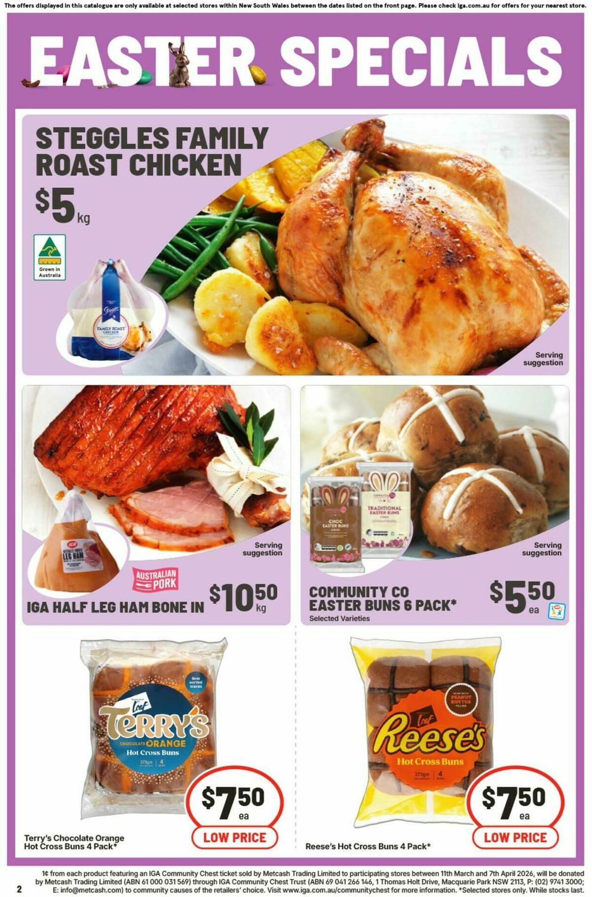 IGA Catalogues from 1 April