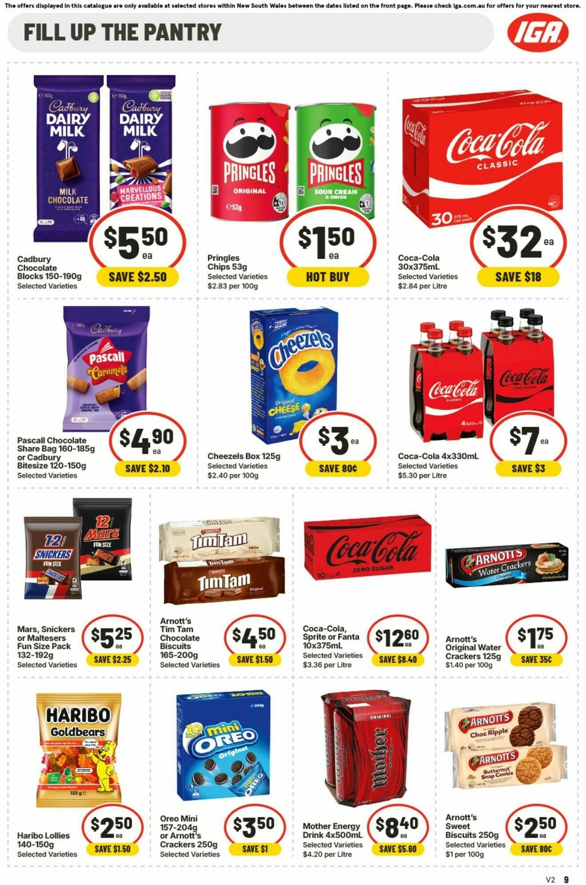 IGA Catalogues from 8 April