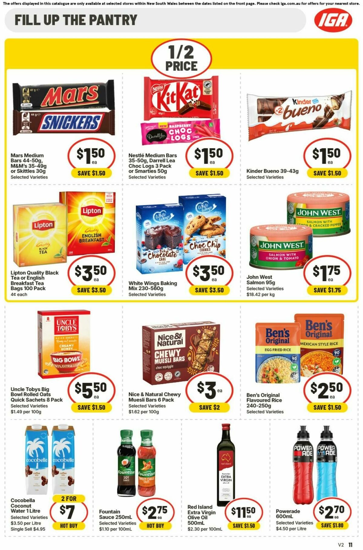 IGA Catalogues from 8 April