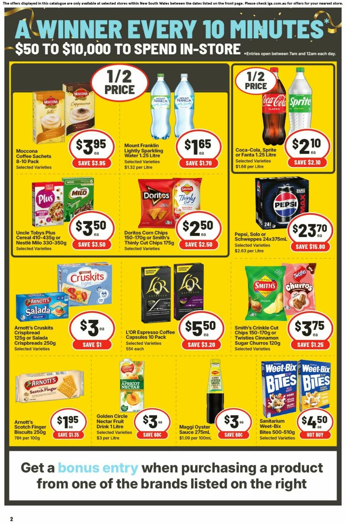 IGA Catalogues from 8 April