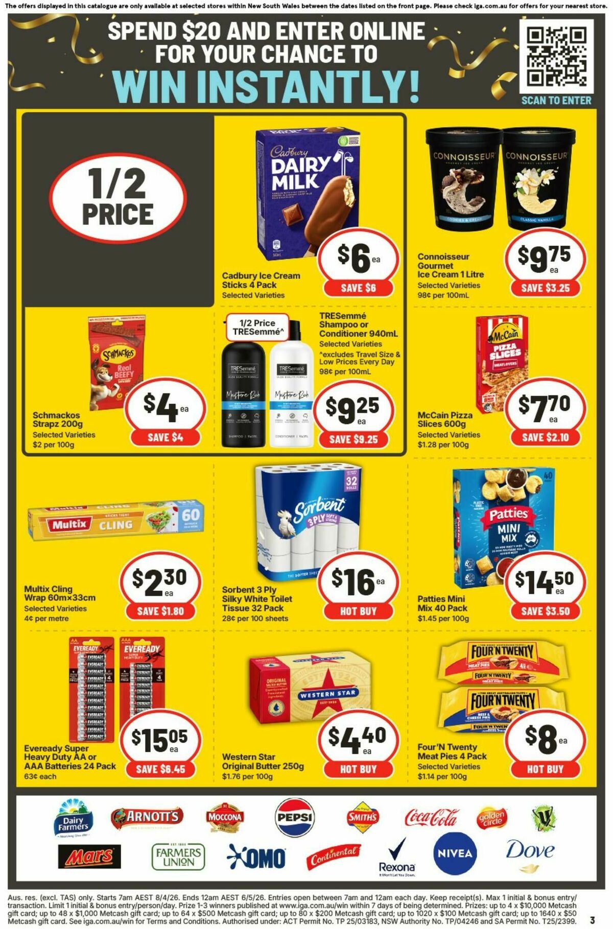 IGA Catalogues from 8 April