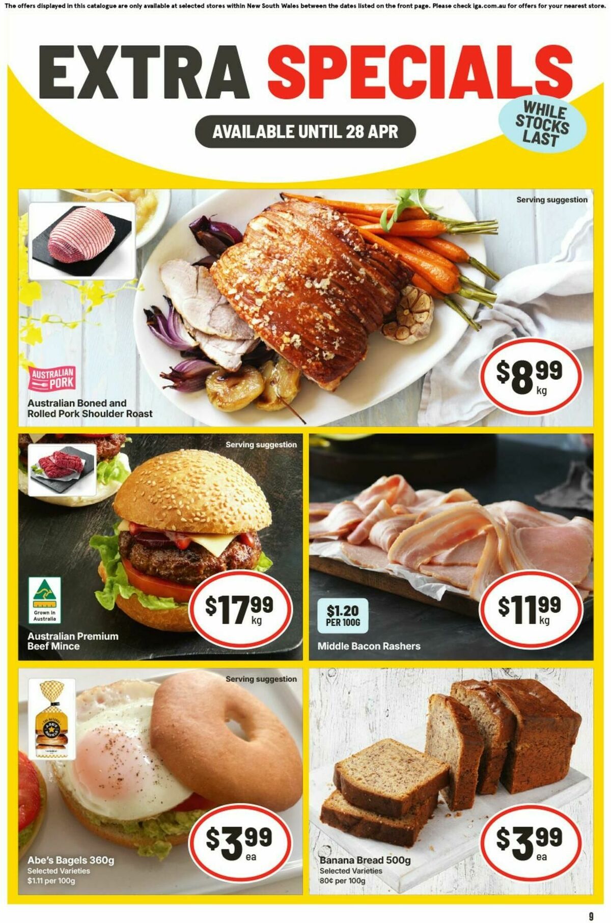 IGA Catalogues from 15 April