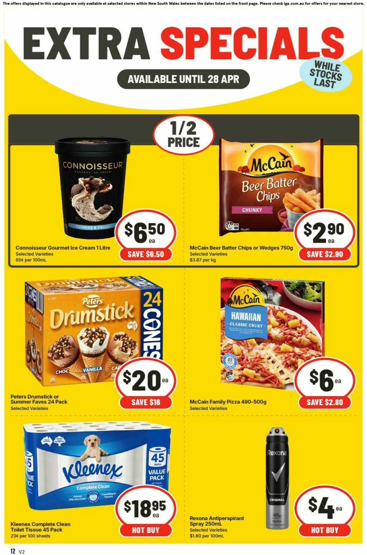 IGA Catalogues from 15 April