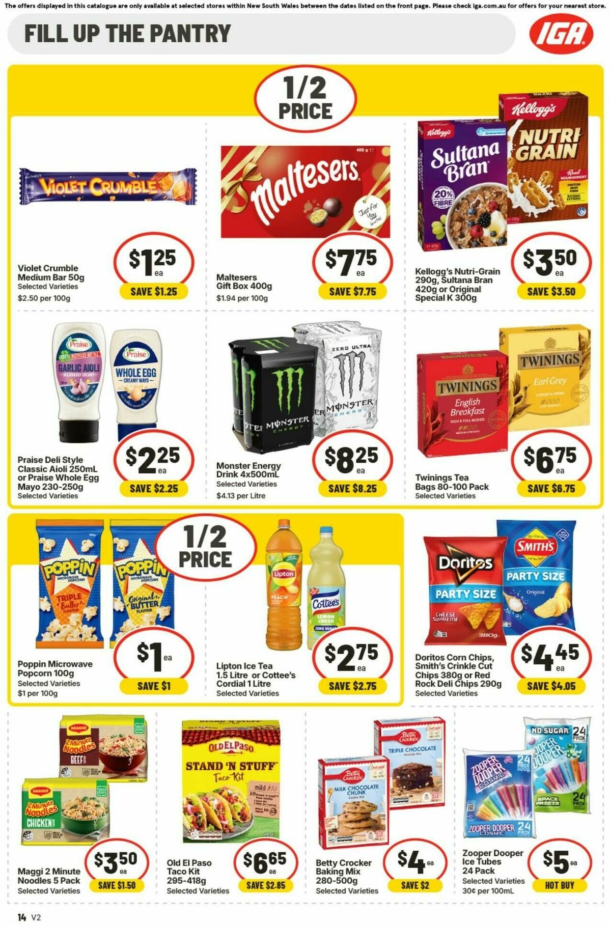 IGA Catalogues from 15 April